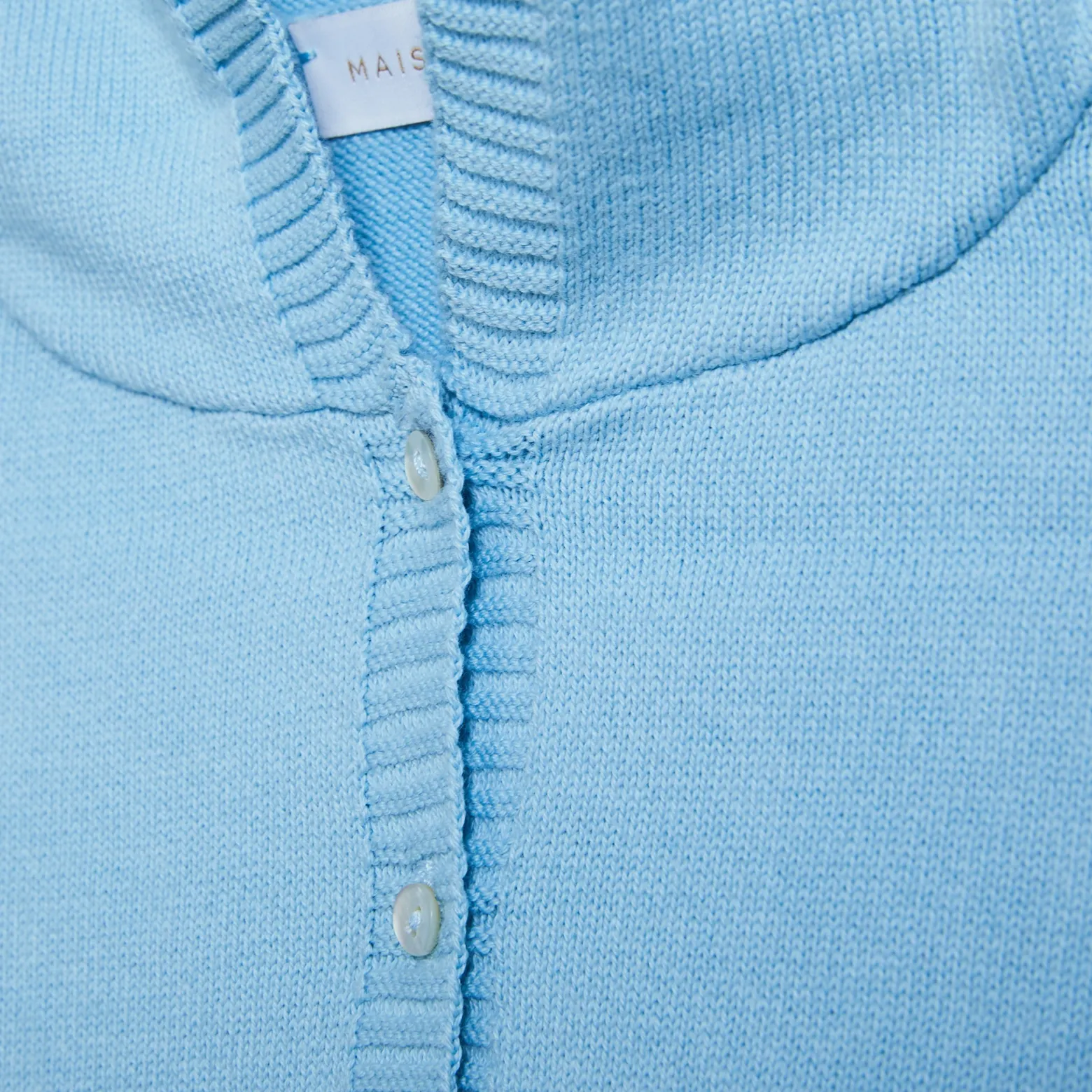 Montagut Baby poncho in 100% organic cotton - Flore