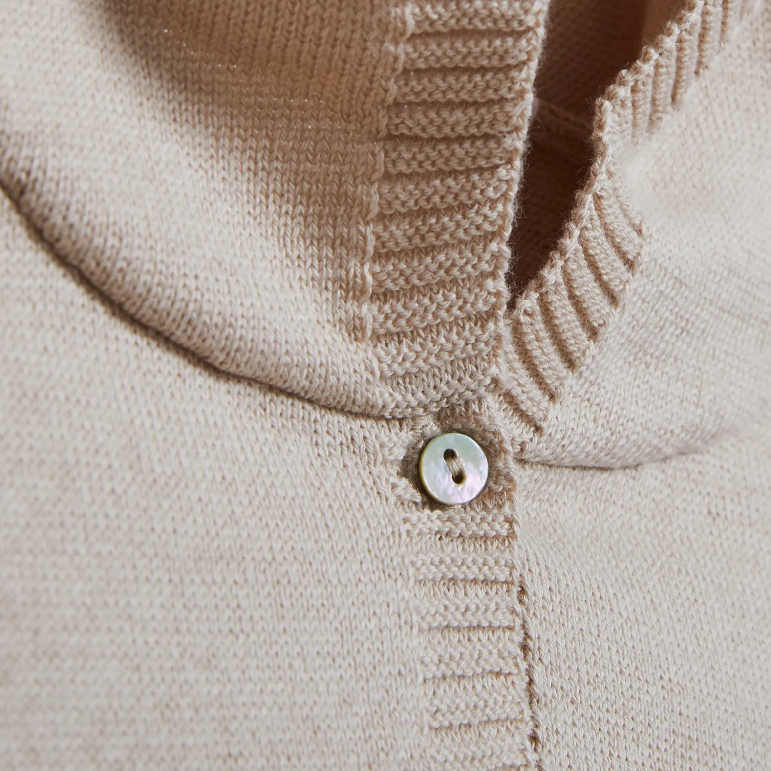 Montagut Baby poncho in 100% organic cotton - Flore