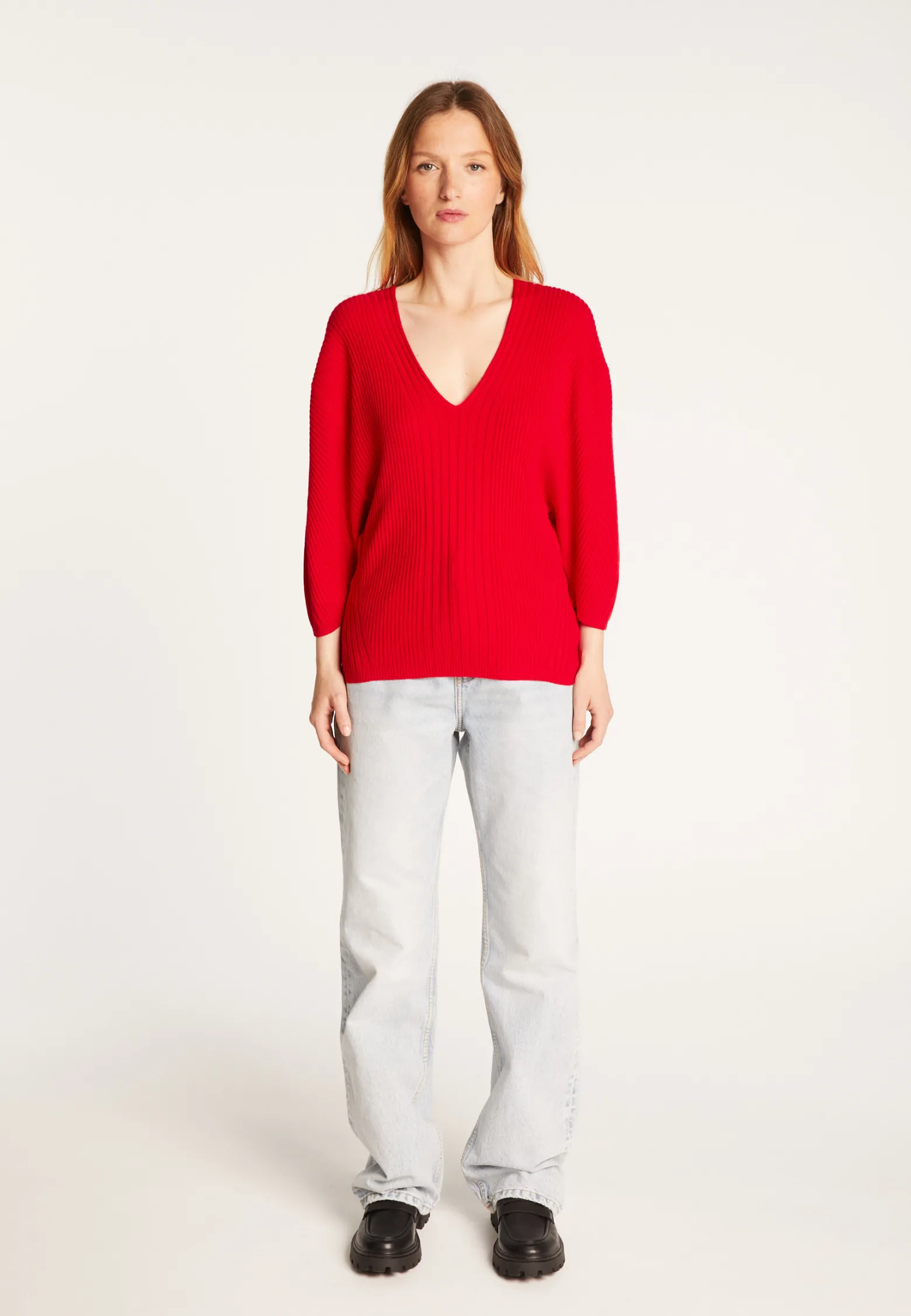Montagut Balloon sleeve sweater in wool blend - Rooney
