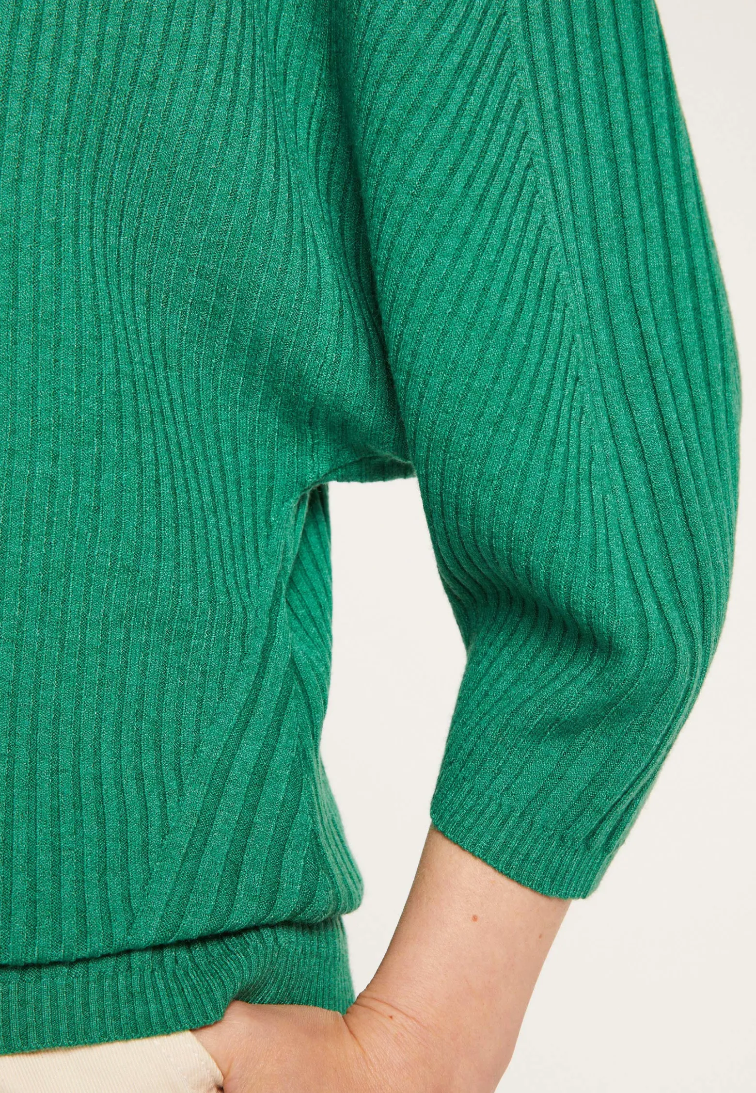 Montagut Balloon sleeve sweater in wool blend - Rooney