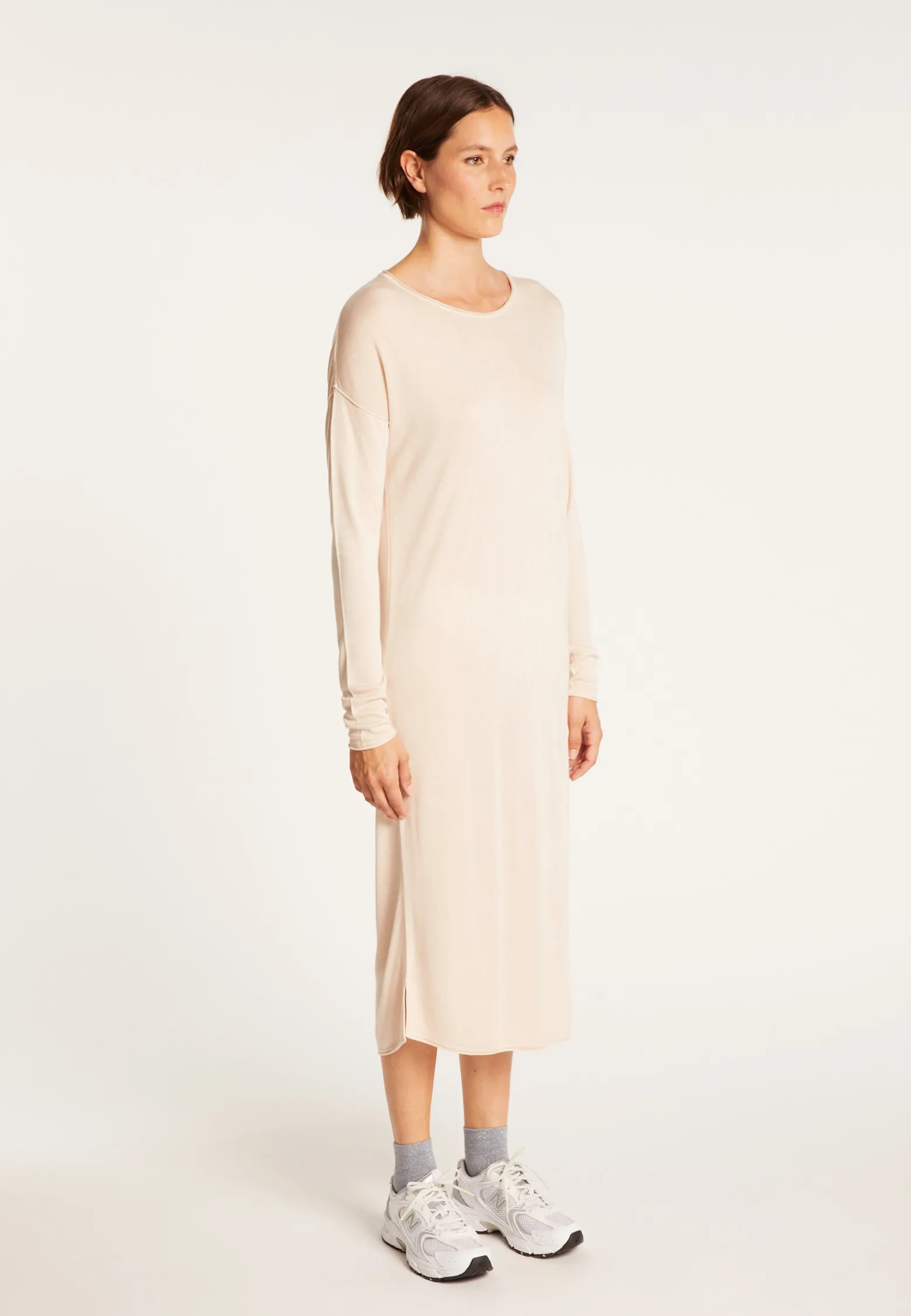 Montagut Bamboo cashmere indoor dress - Hina