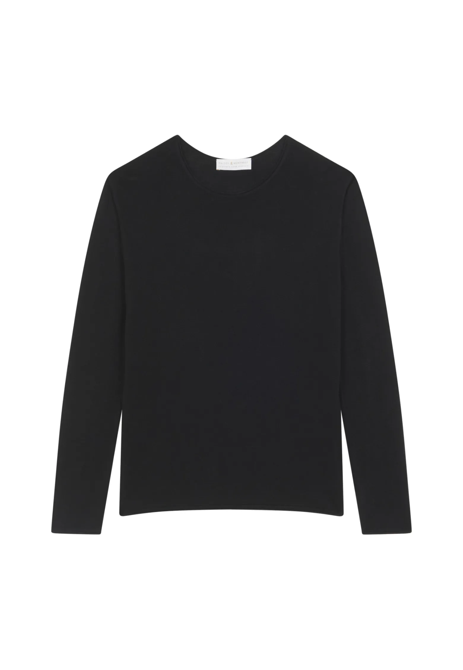 Montagut Bamboo cashmere scoop-neck T-shirt - Aelia