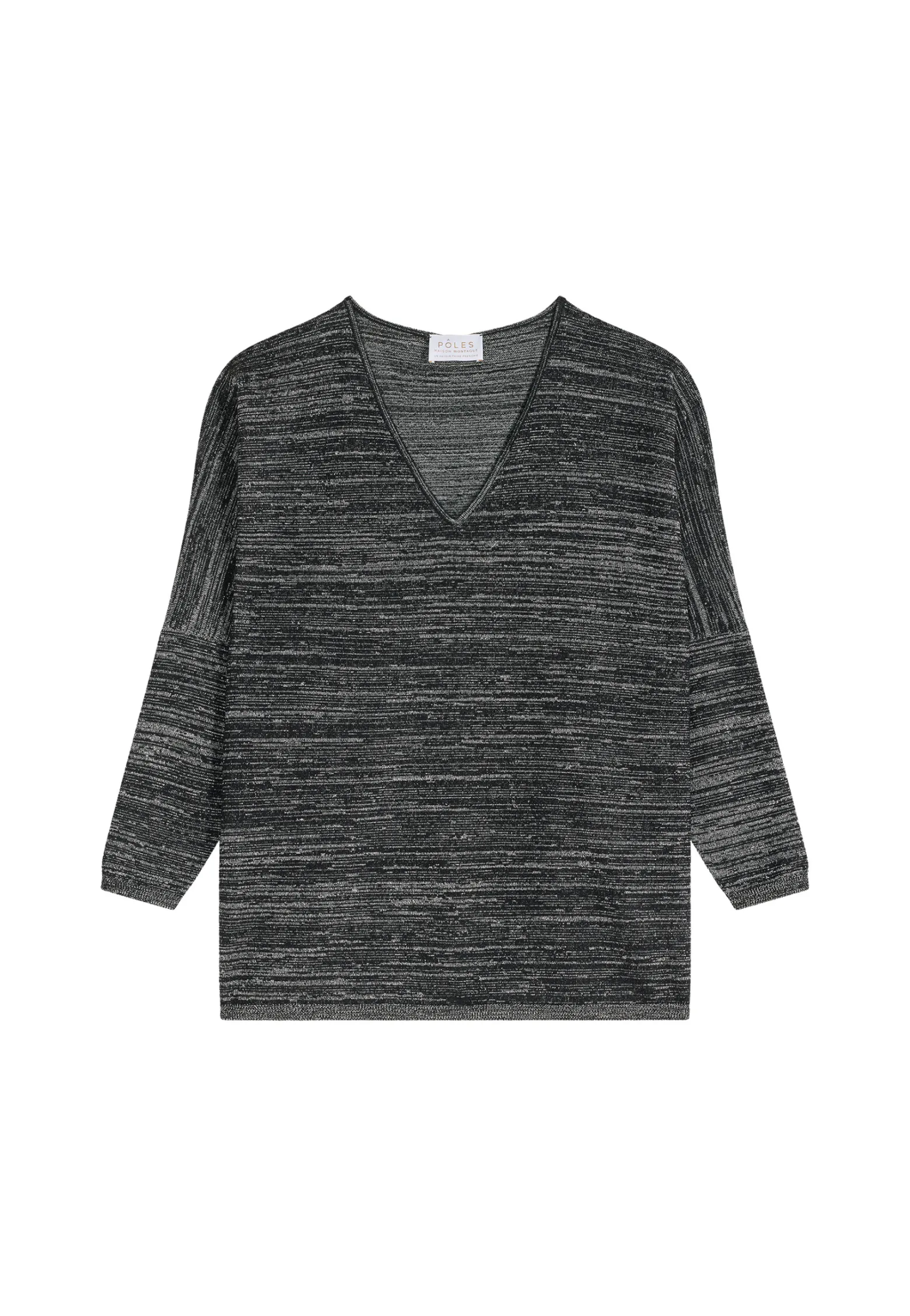 Montagut Batwing sleeve wool and lurex sweater - Boxe Lux