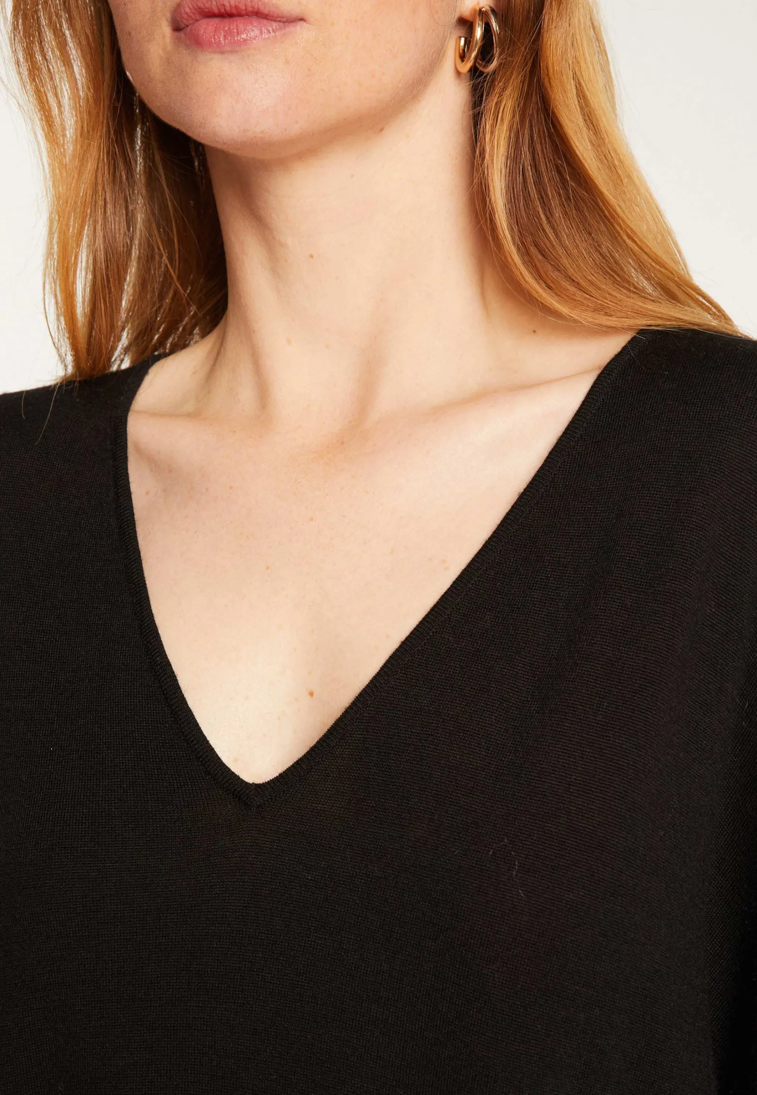 Montagut Batwing sleeve wool sweater - Boxe
