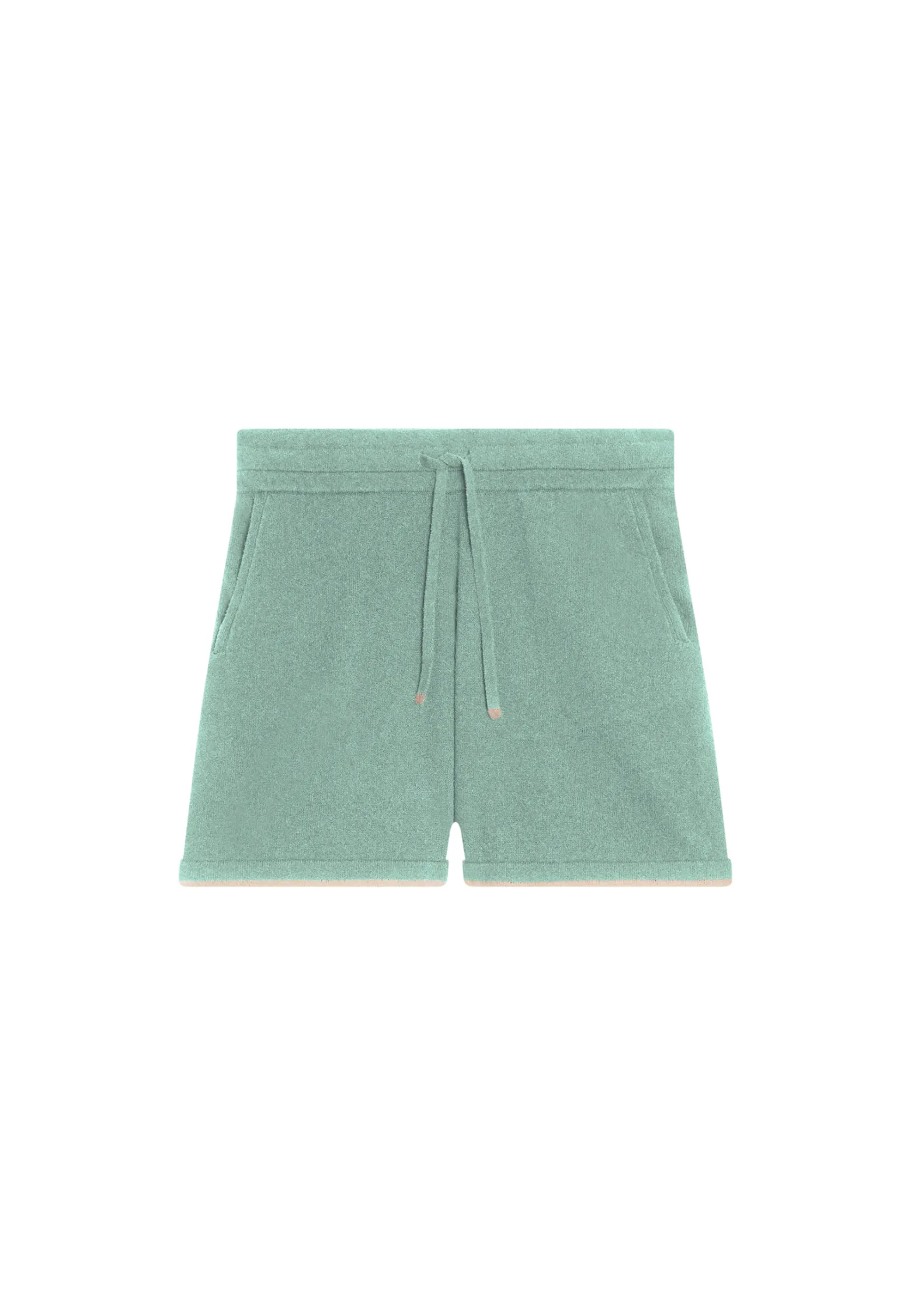 Montagut Brushed cotton pocket shorts - Maze