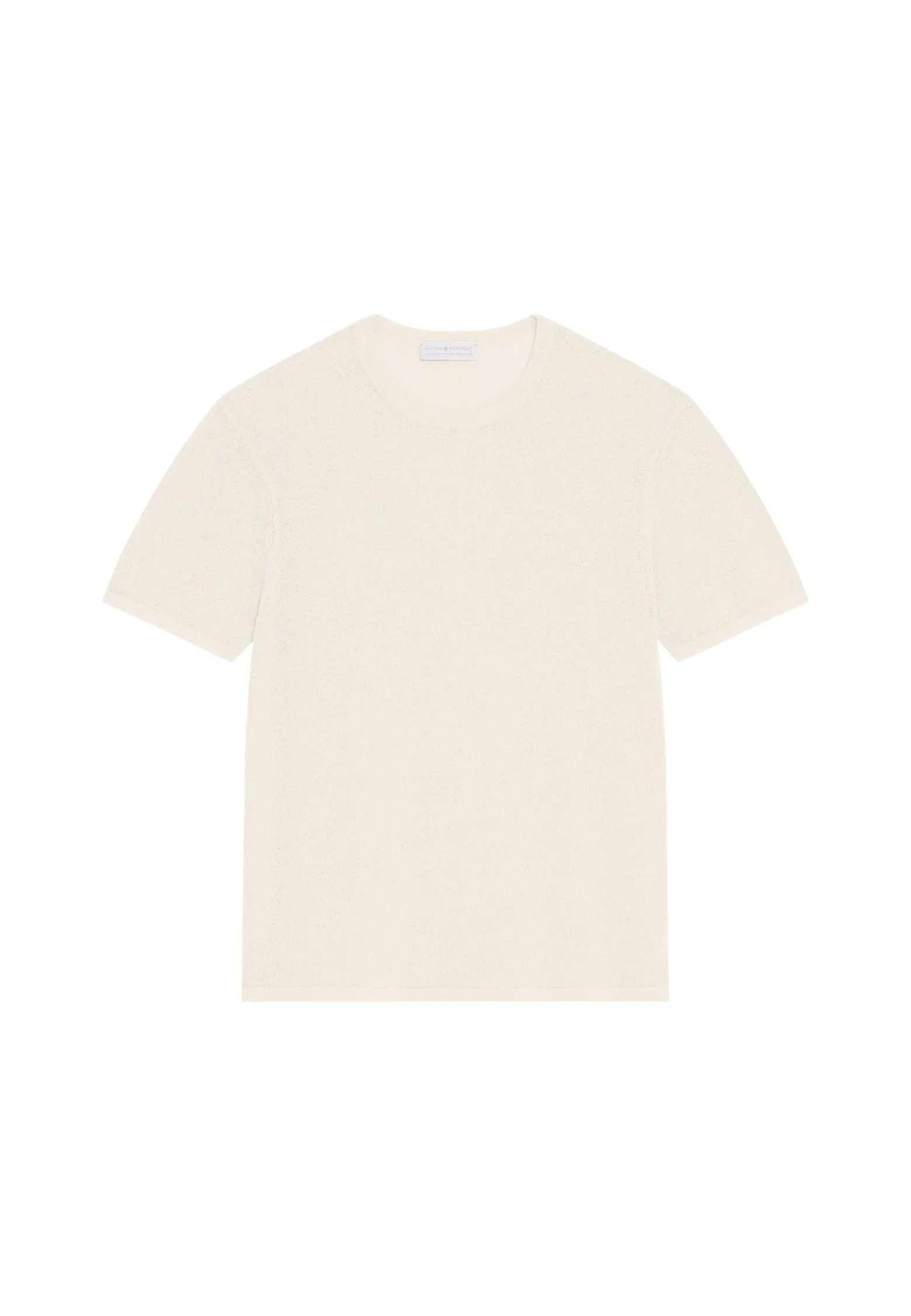 Montagut Brushed cotton round neck T-shirt - Don