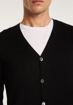 Montagut Button-down cardigan in merino wool - Etienne