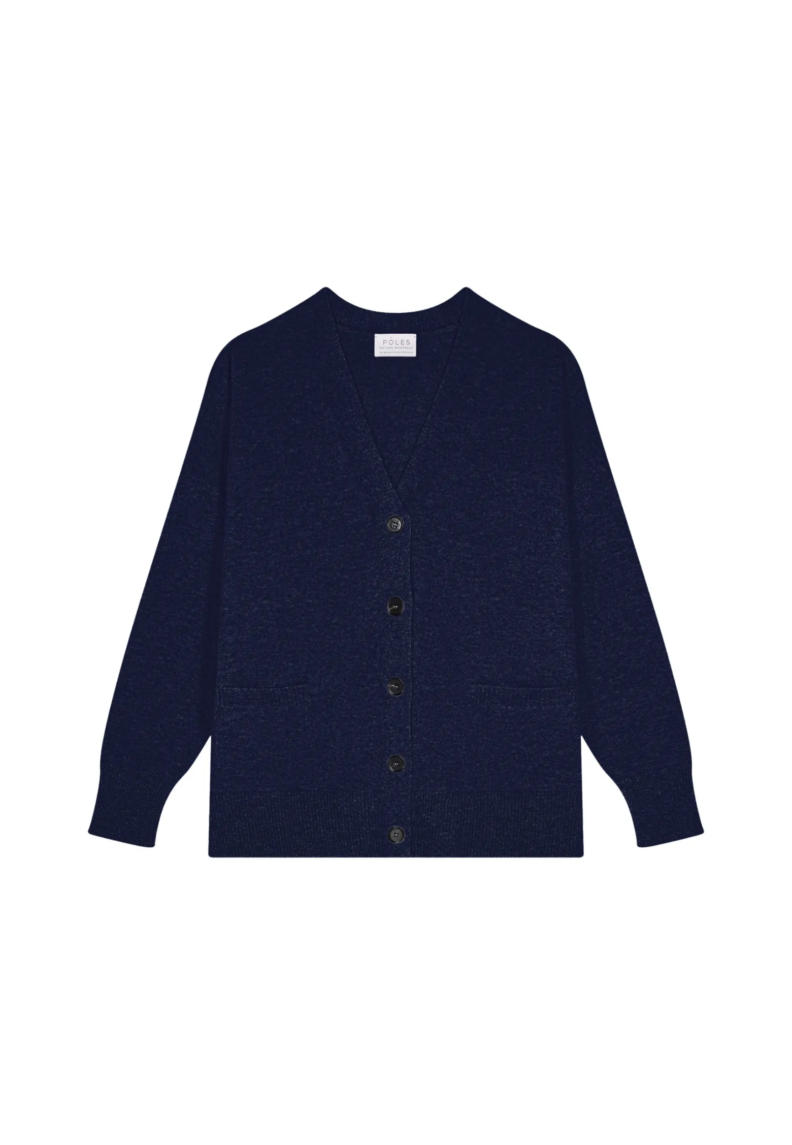 Montagut Button-down cashmere cardigan with pockets - Ariel