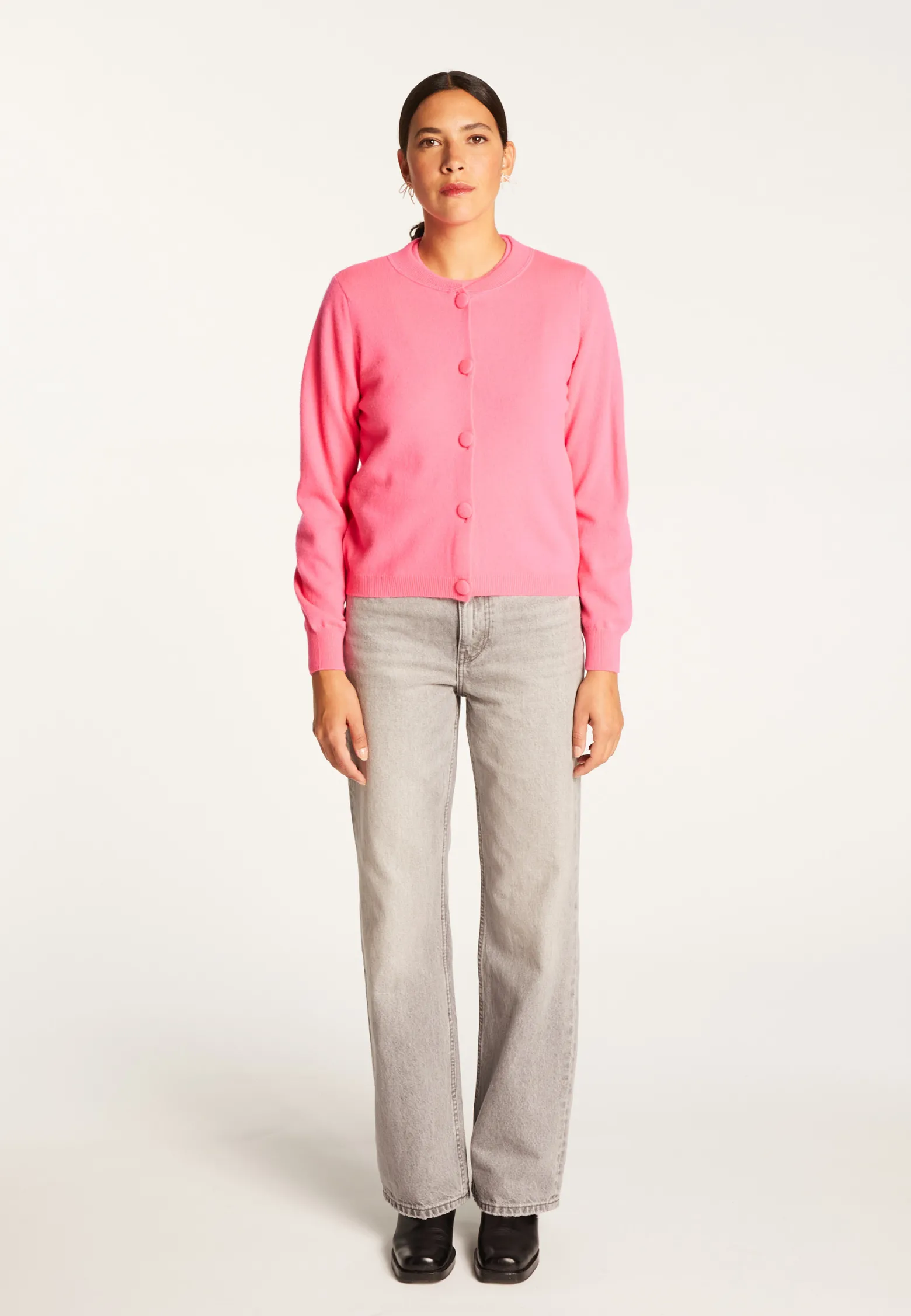 Montagut Buttoned cashmere cardigan - Aura