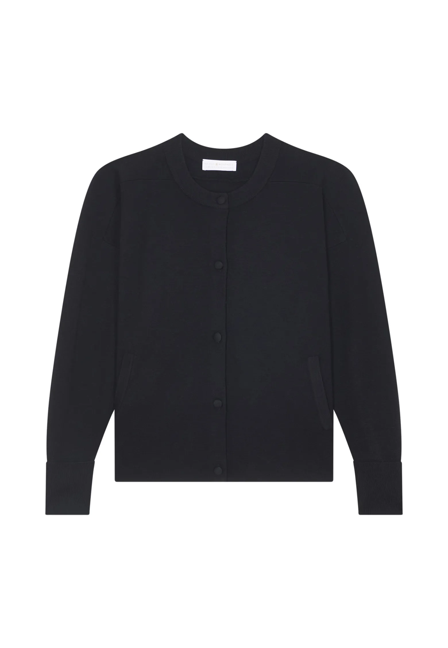 Montagut Buttoned jacket with pockets in merino wool - Gaspard