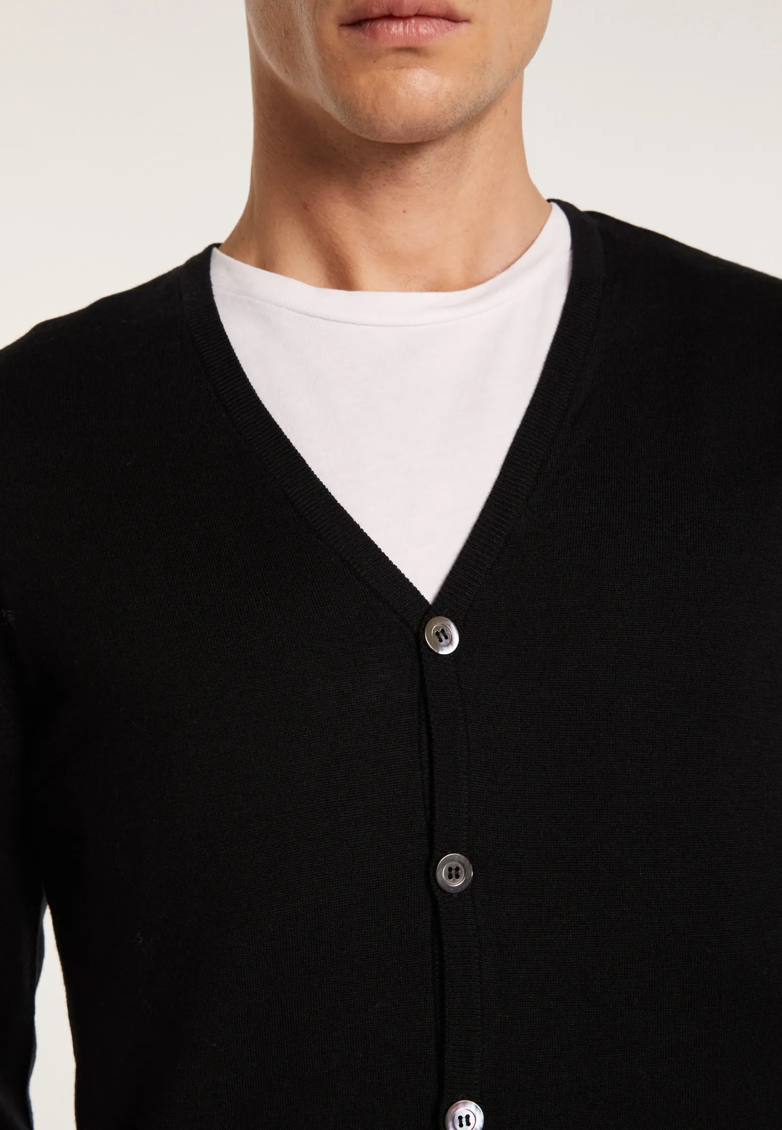 Montagut Buttoned wool cardigan - Etienne
