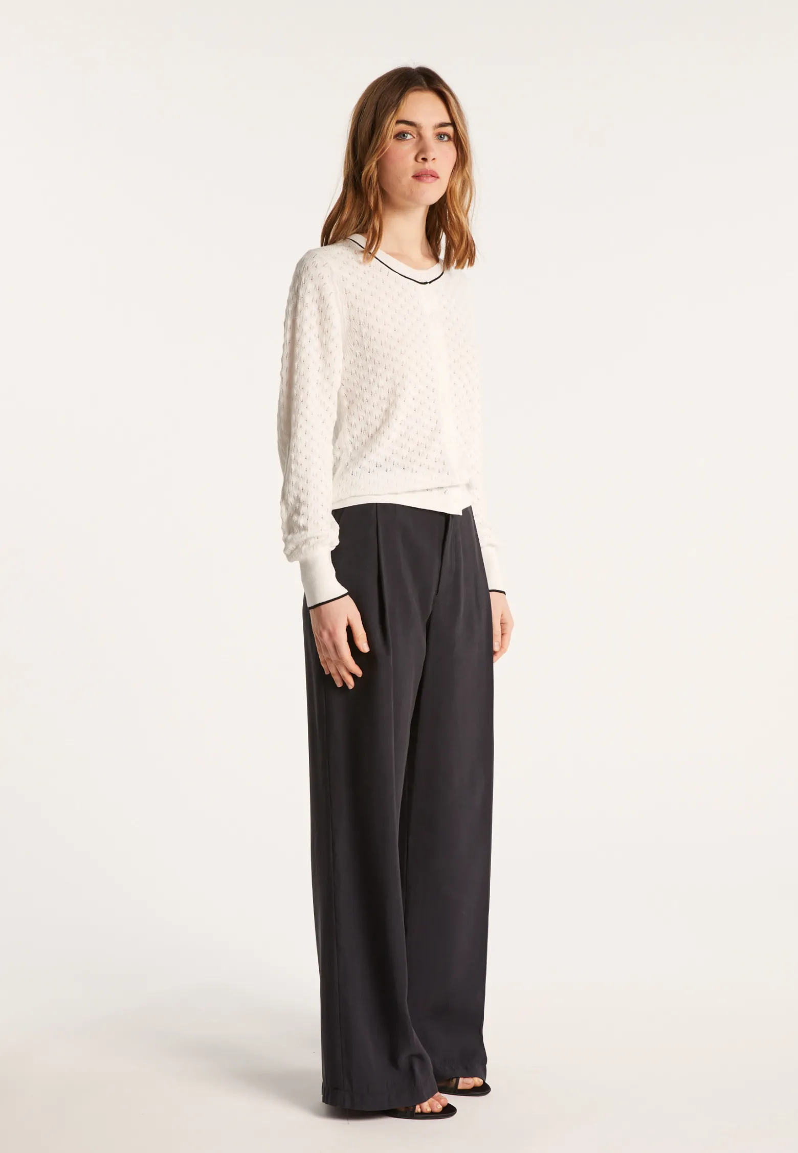 Montagut Cardigan in organic cotton - Lanaelle