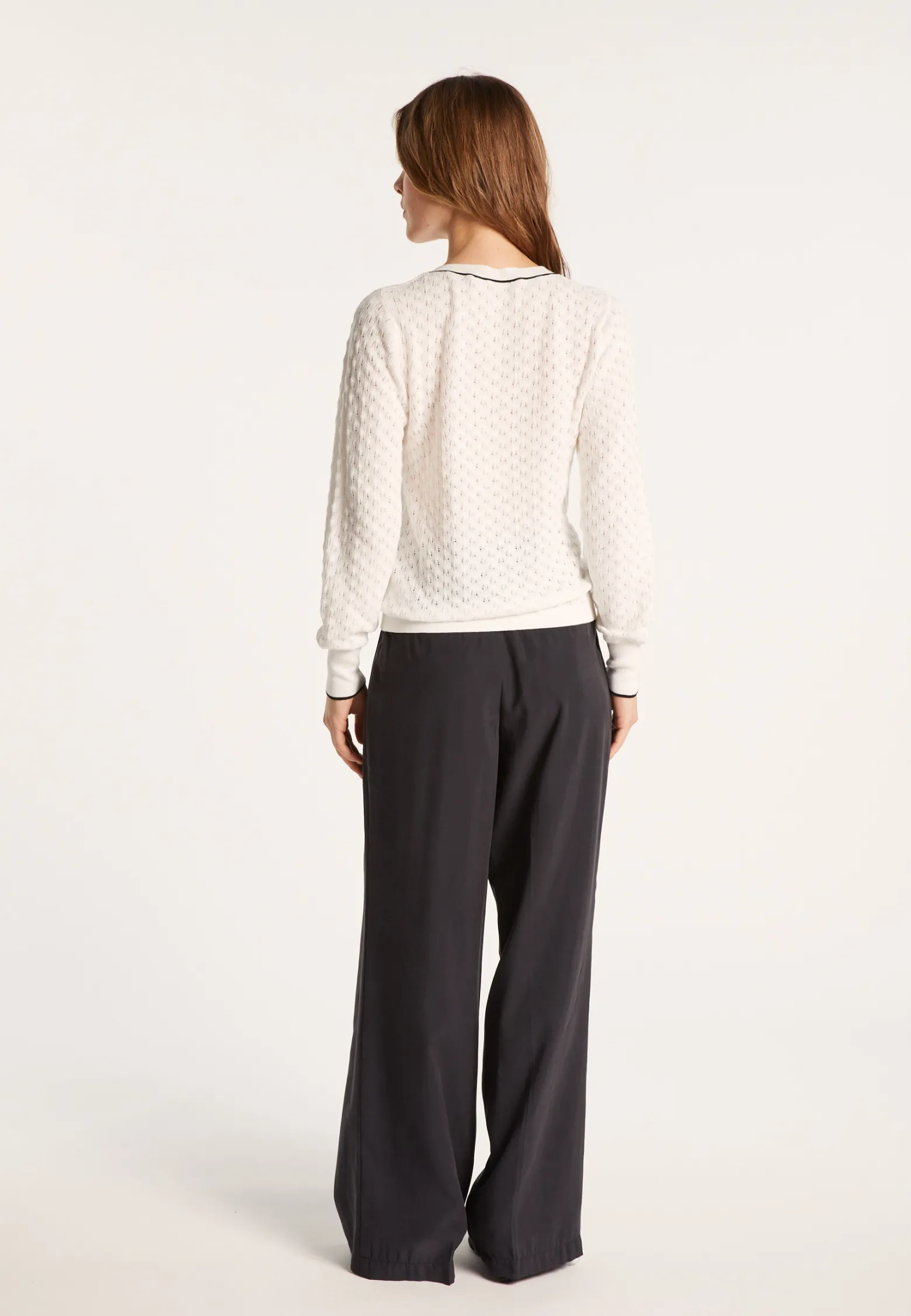 Montagut Cardigan in organic cotton - Lanaelle
