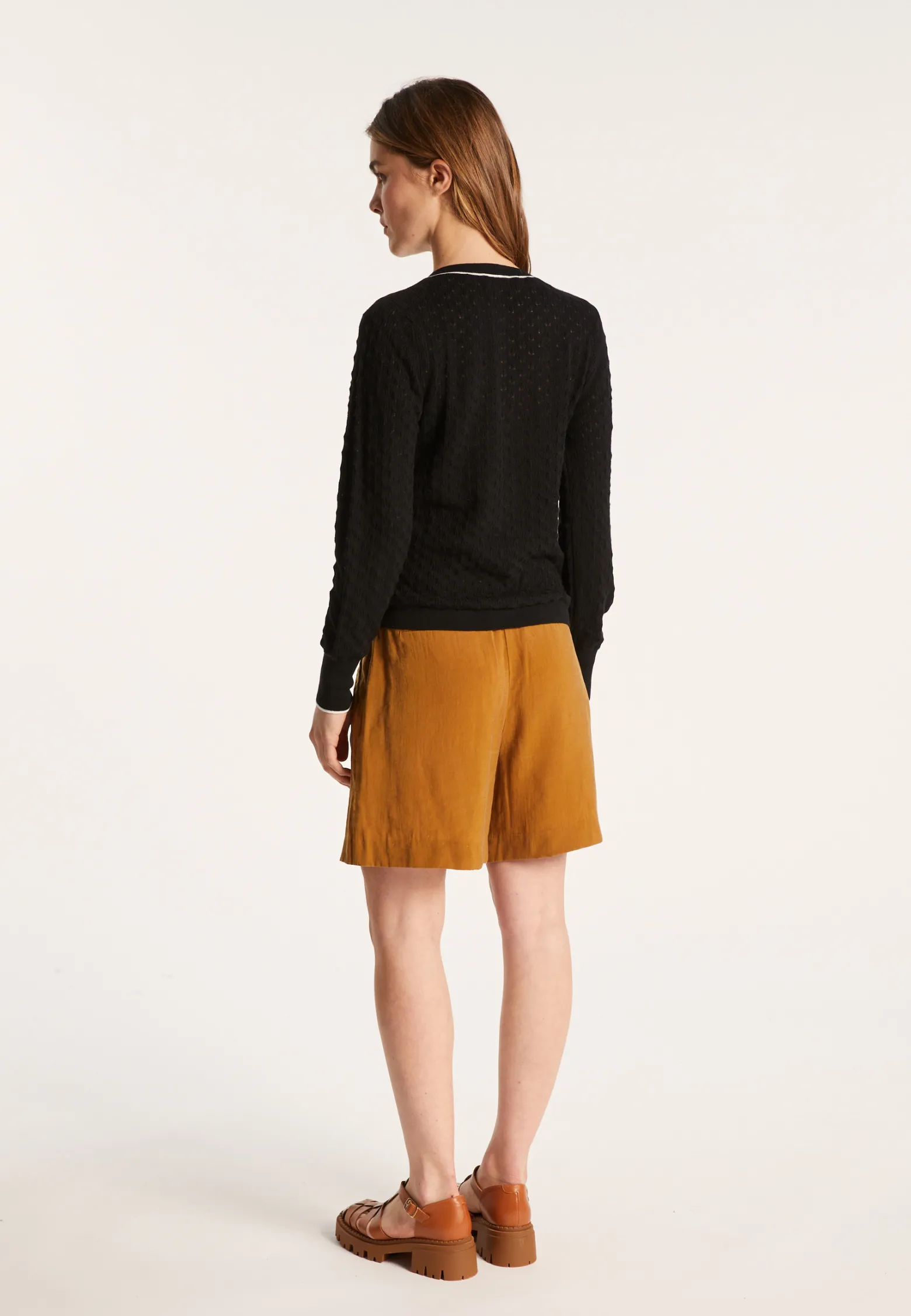 Montagut Cardigan in organic cotton - Lanaelle