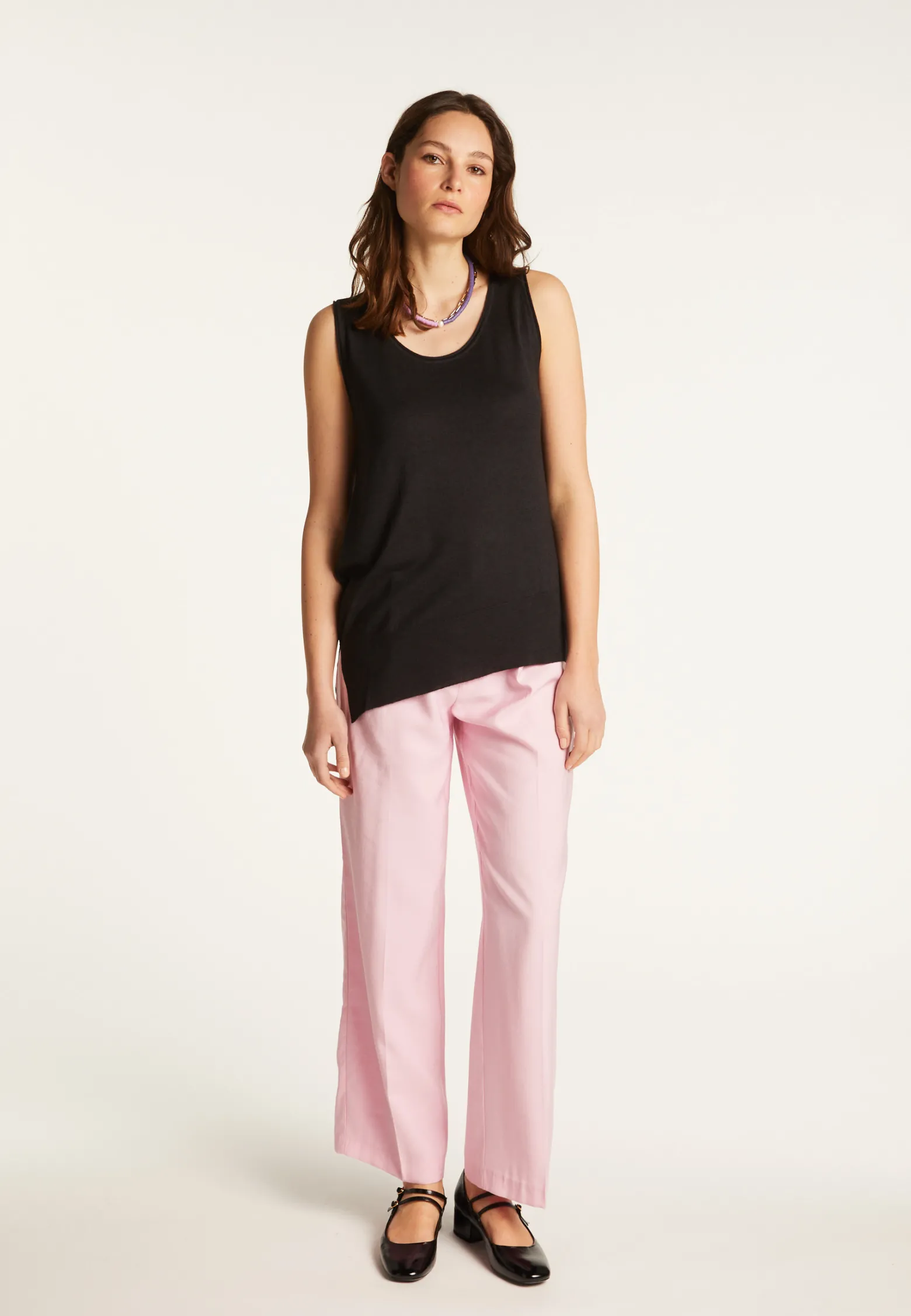 Montagut Cashmere and silk tank top - Daisy