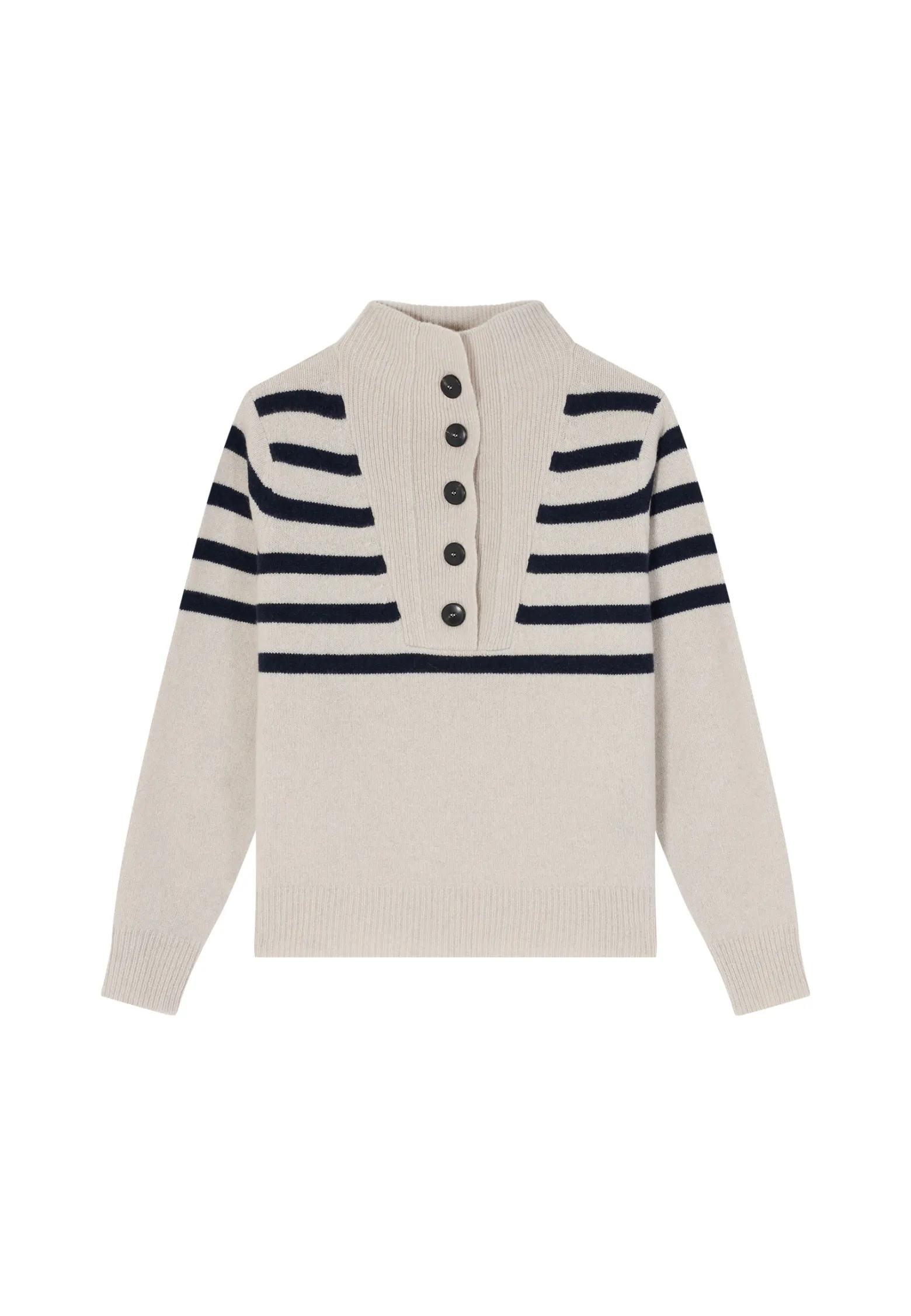 Montagut Cashmere and wool button-down sweater - Carmella
