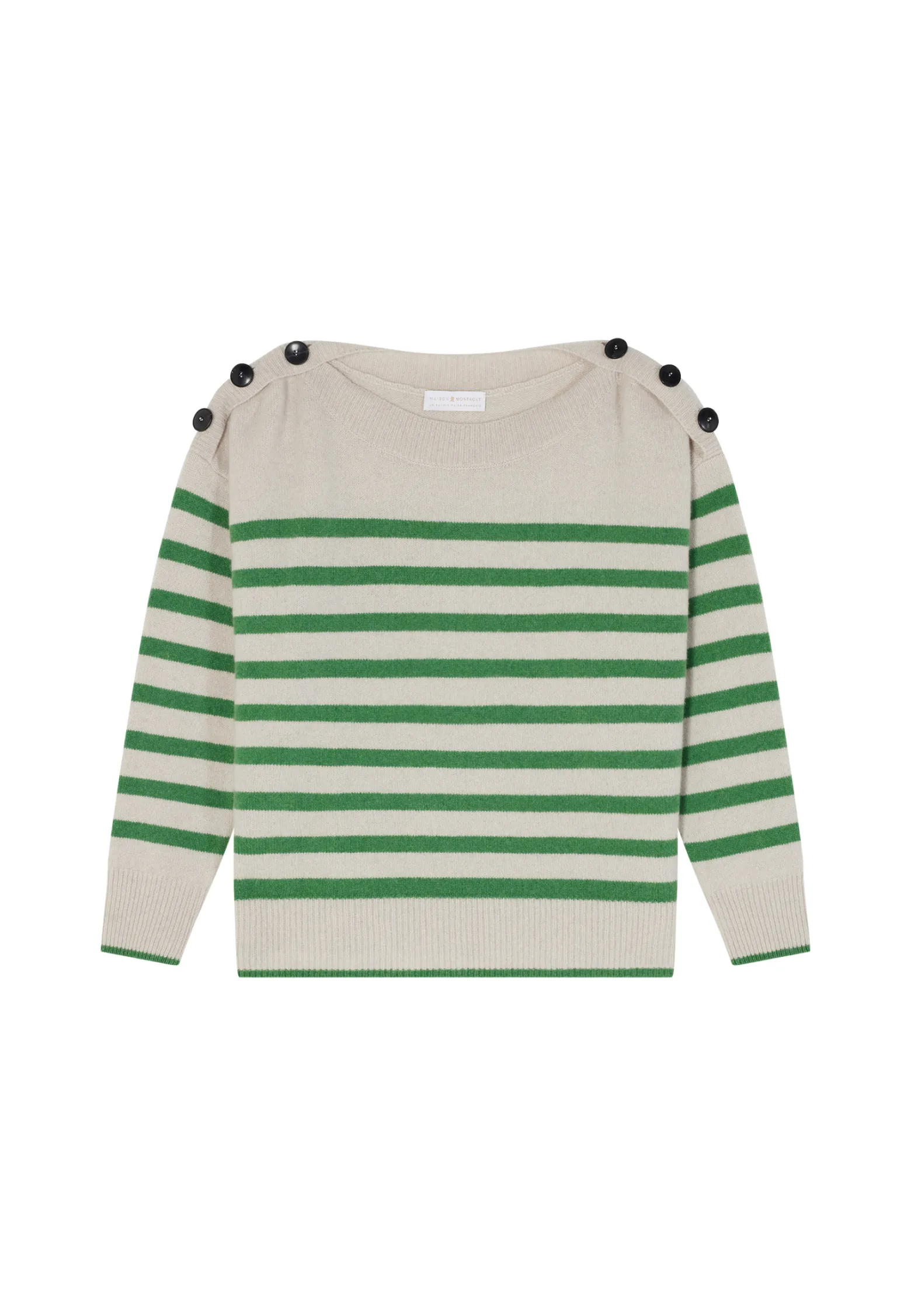 Montagut Cashmere and wool sailor sweater - Carice