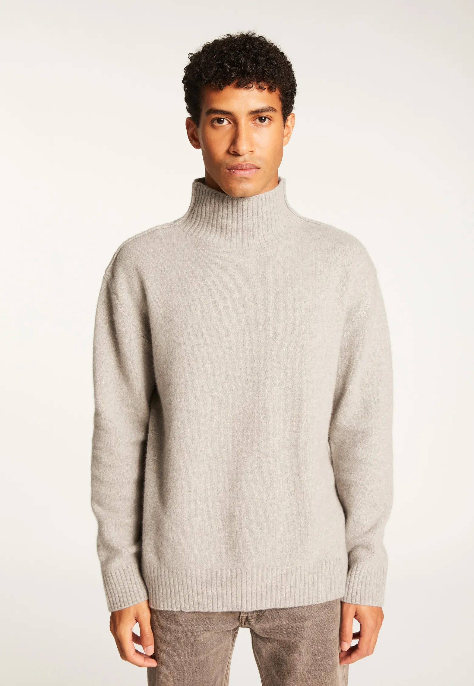 Montagut Cashmere Blend High Neck Sweater - Tiago