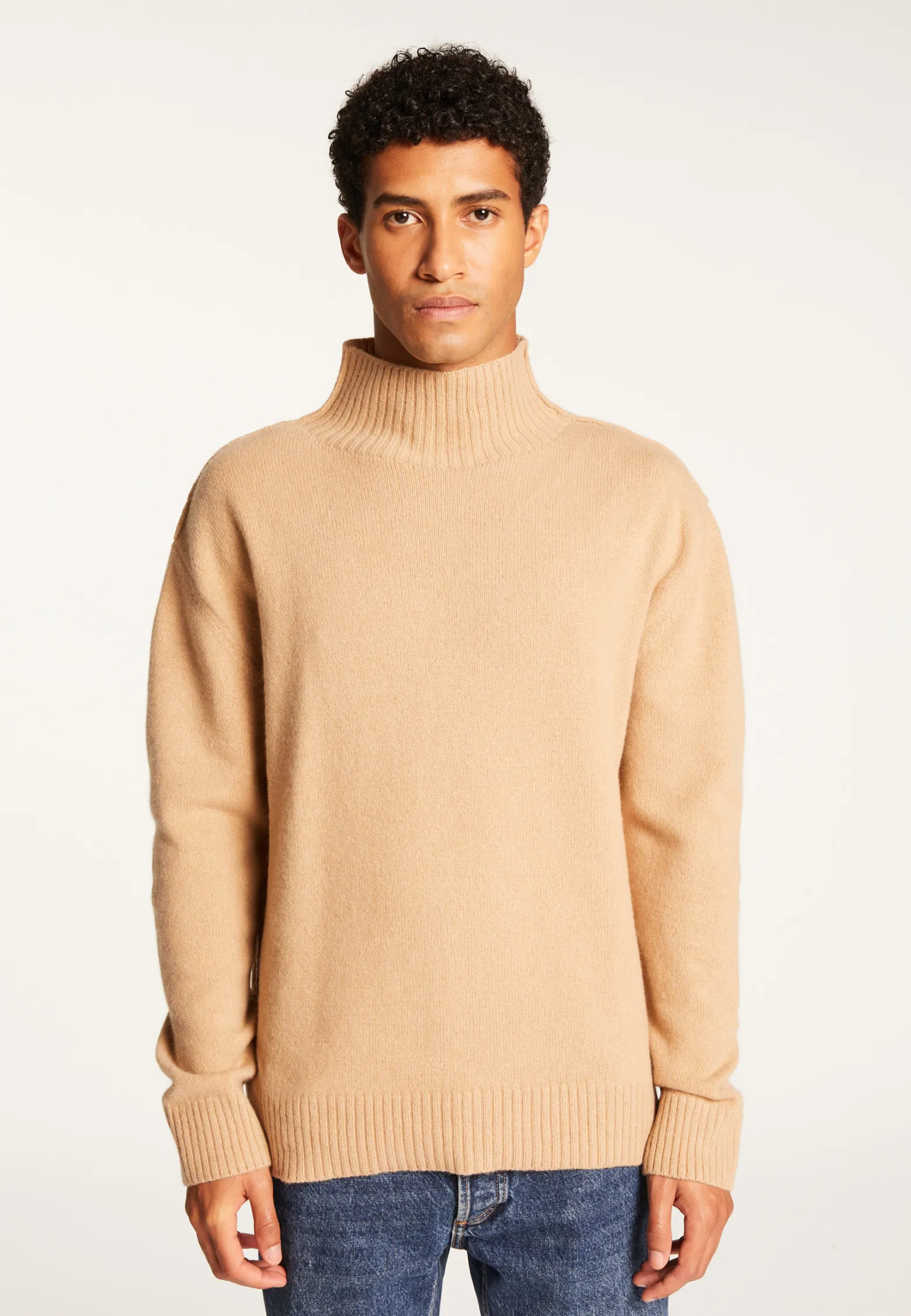 Montagut Cashmere Blend High Neck Sweater - Tiago