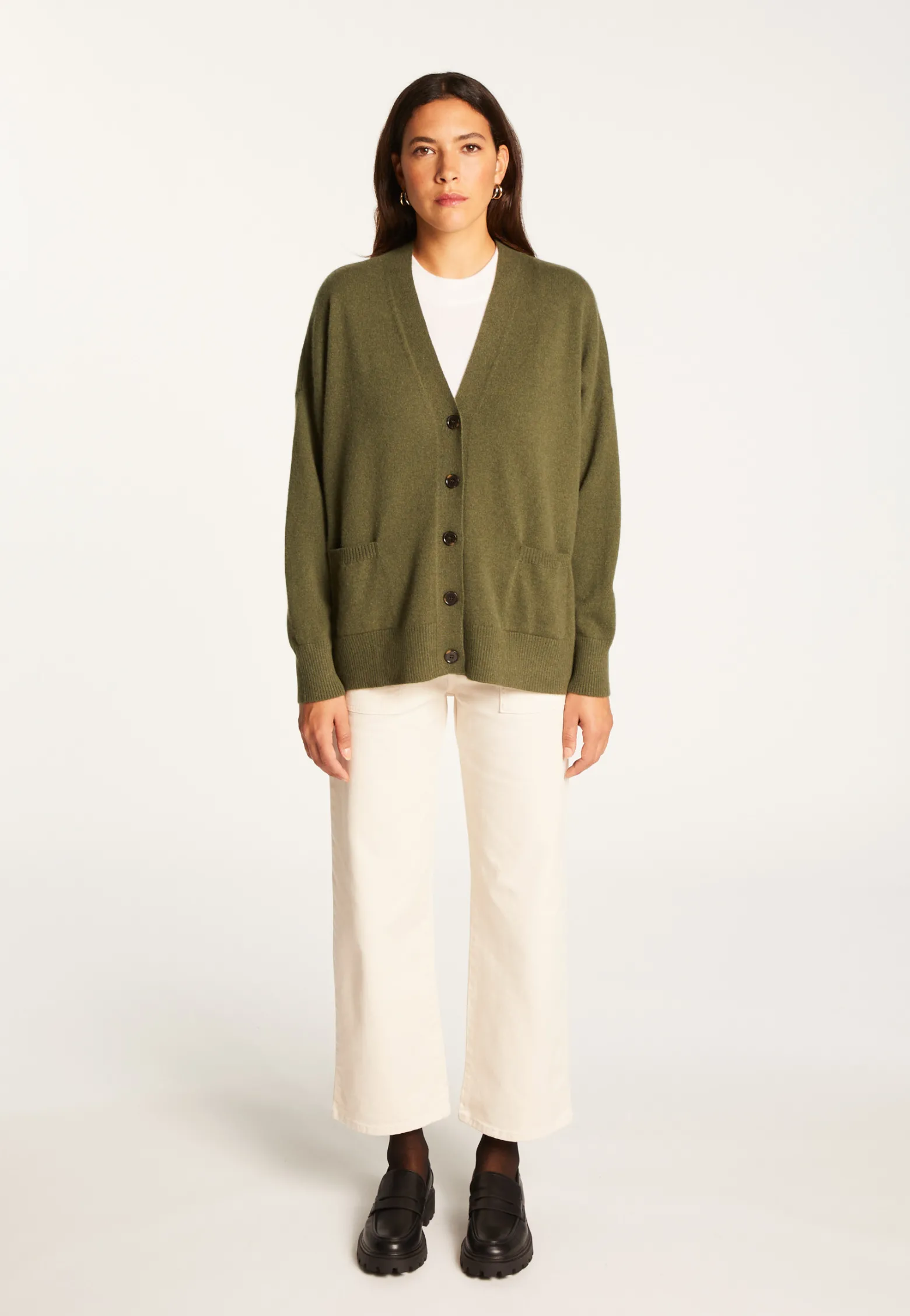 Montagut Cashmere buttoned vest - Ariel