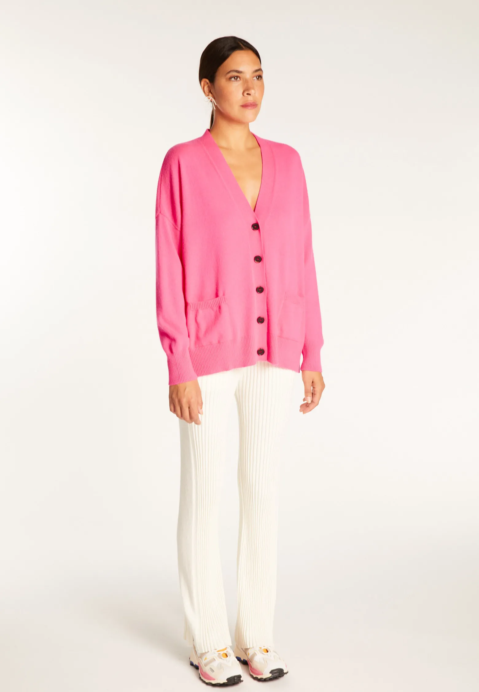 Montagut Cashmere buttoned vest - Ariel