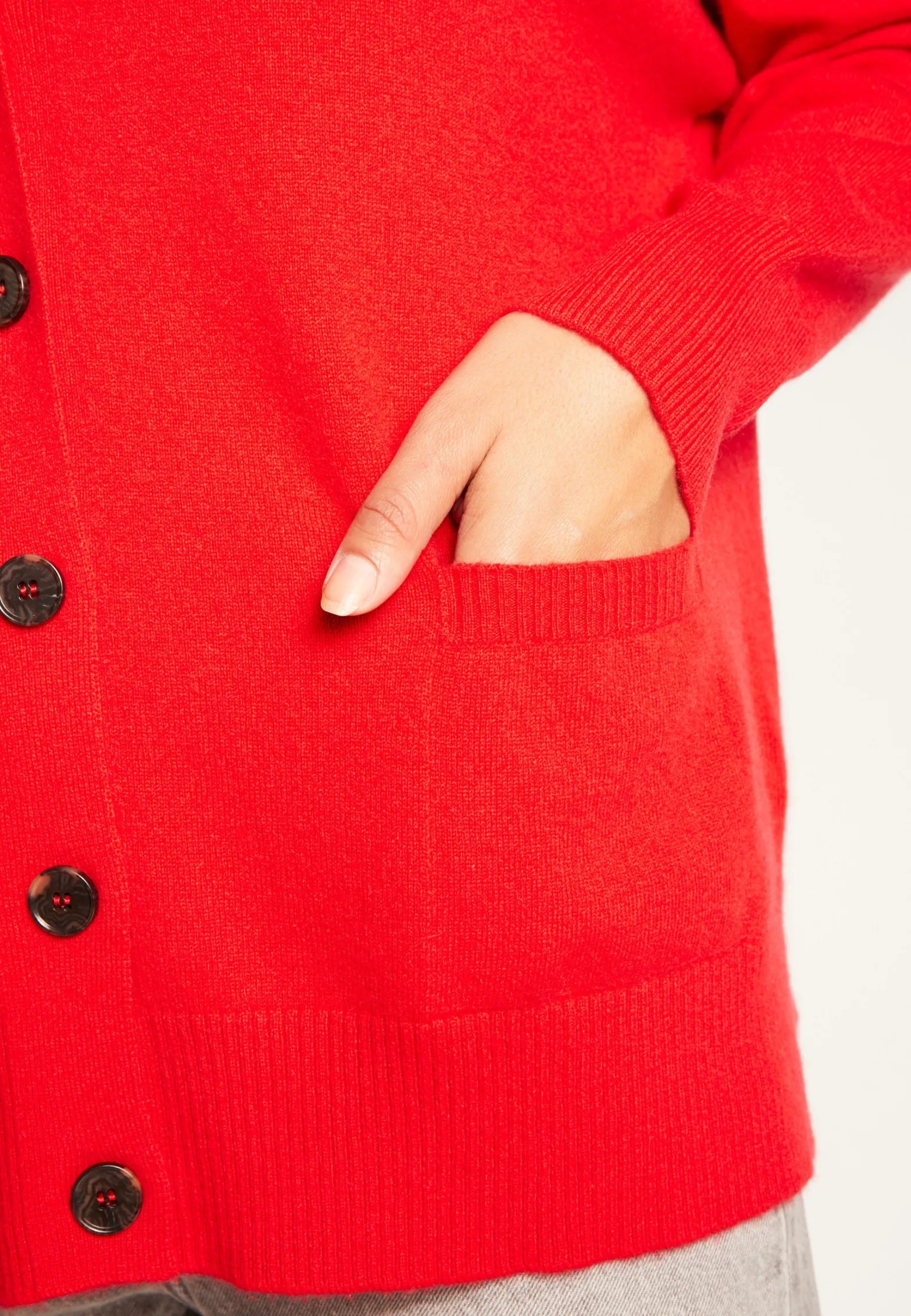 Montagut Cashmere buttoned vest - Ariel