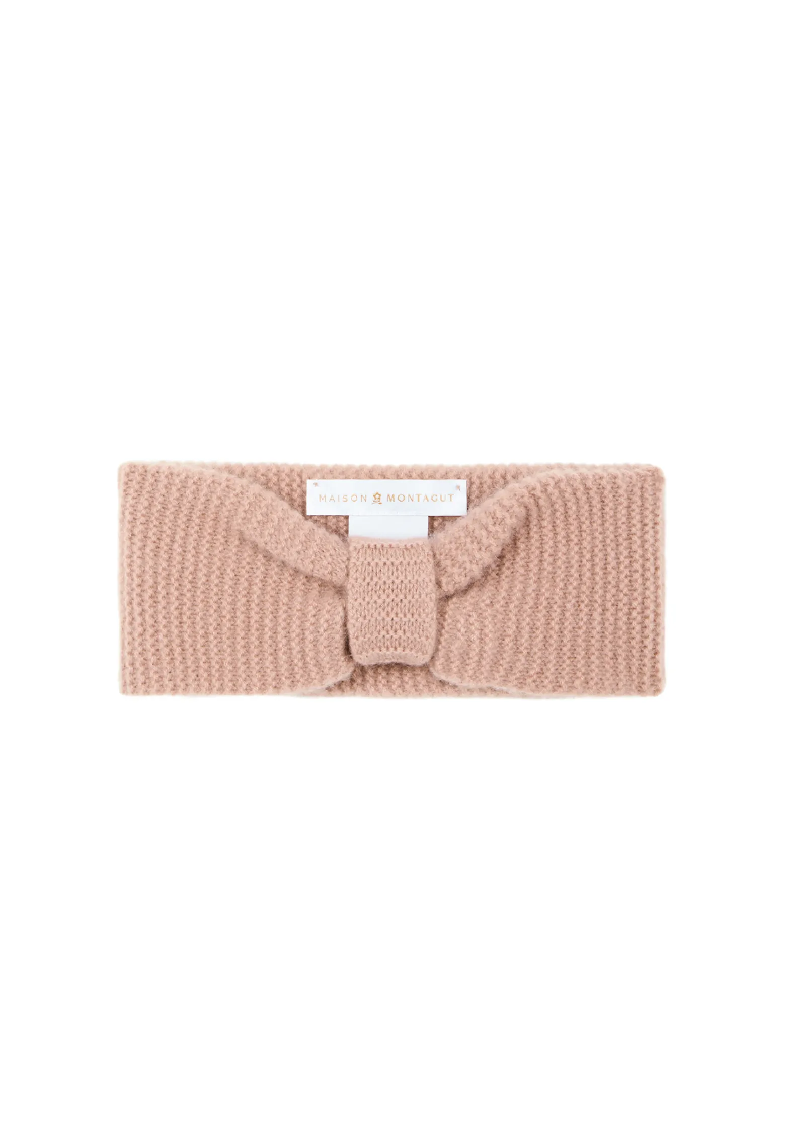 Montagut Cashmere headband - Perline