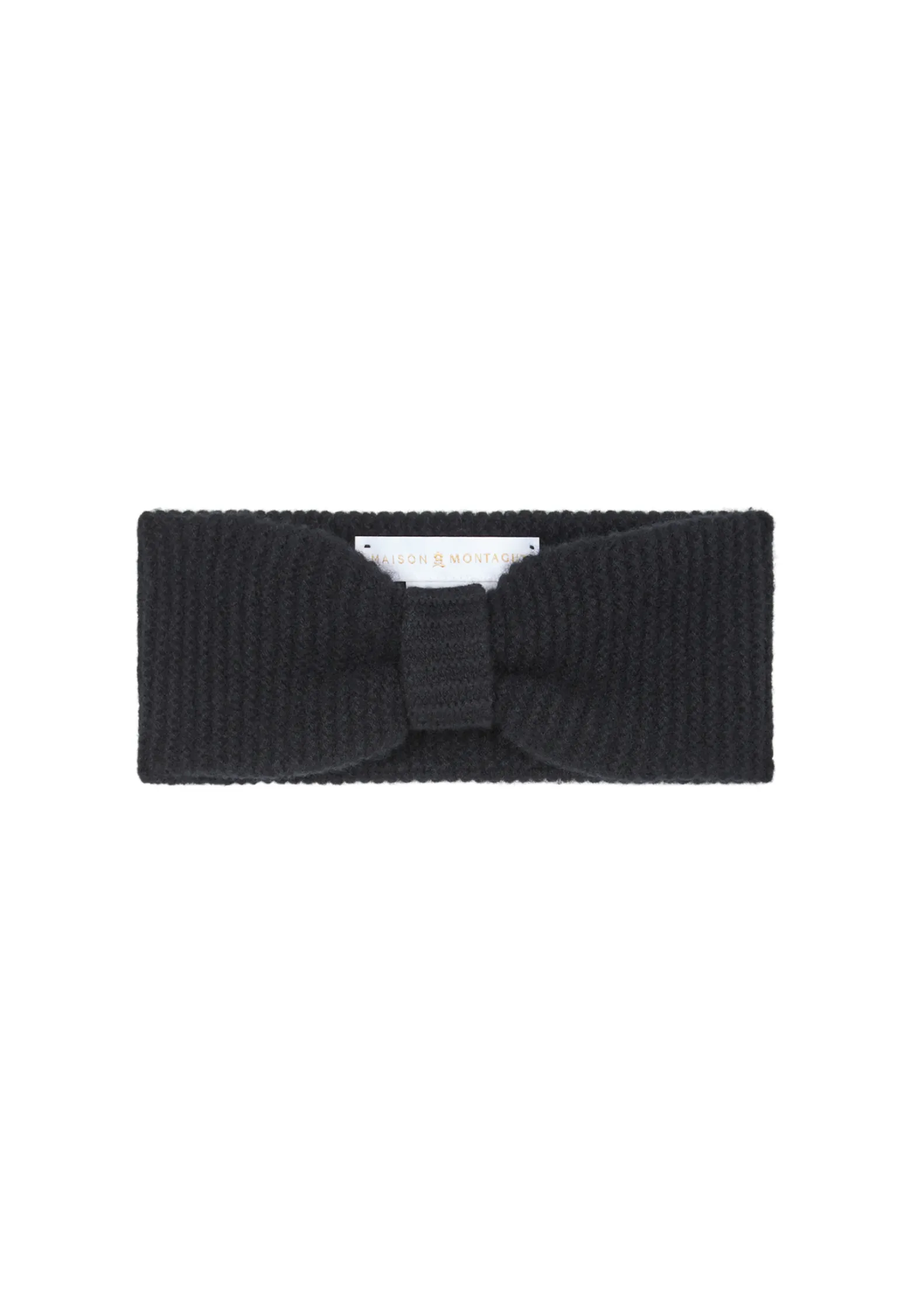 Montagut Cashmere headband - Perline