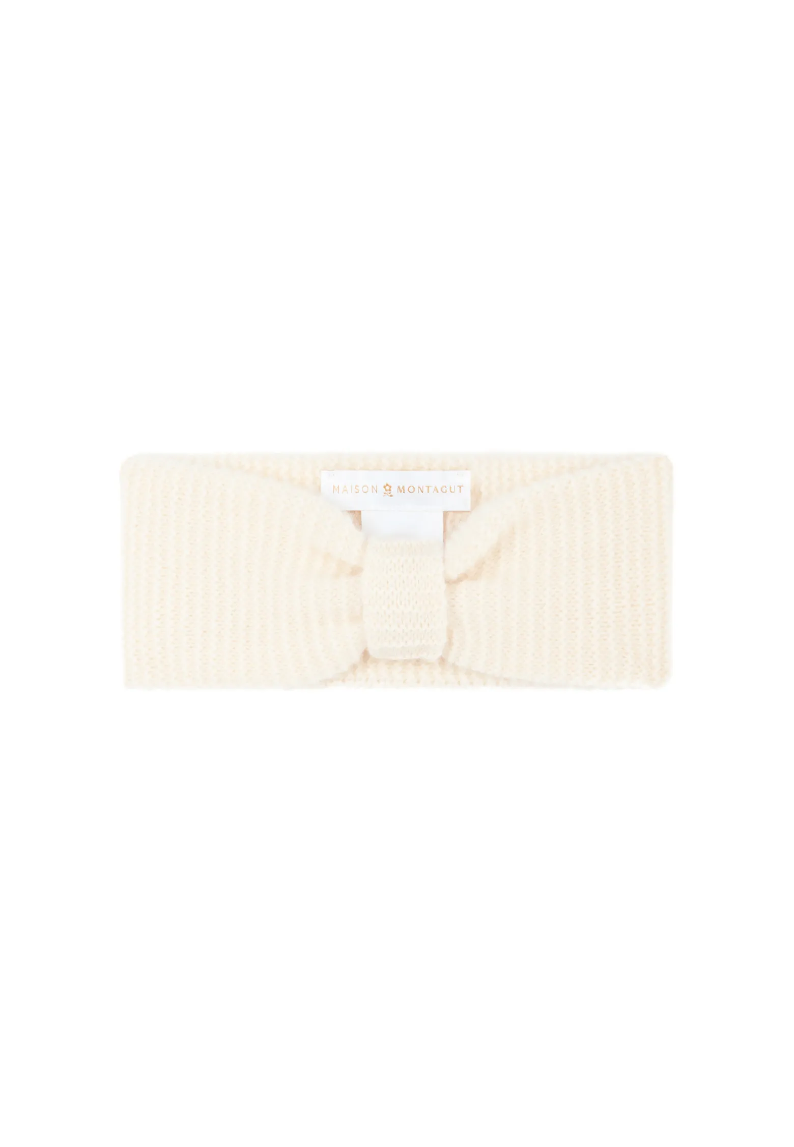 Montagut Cashmere headband - Perline