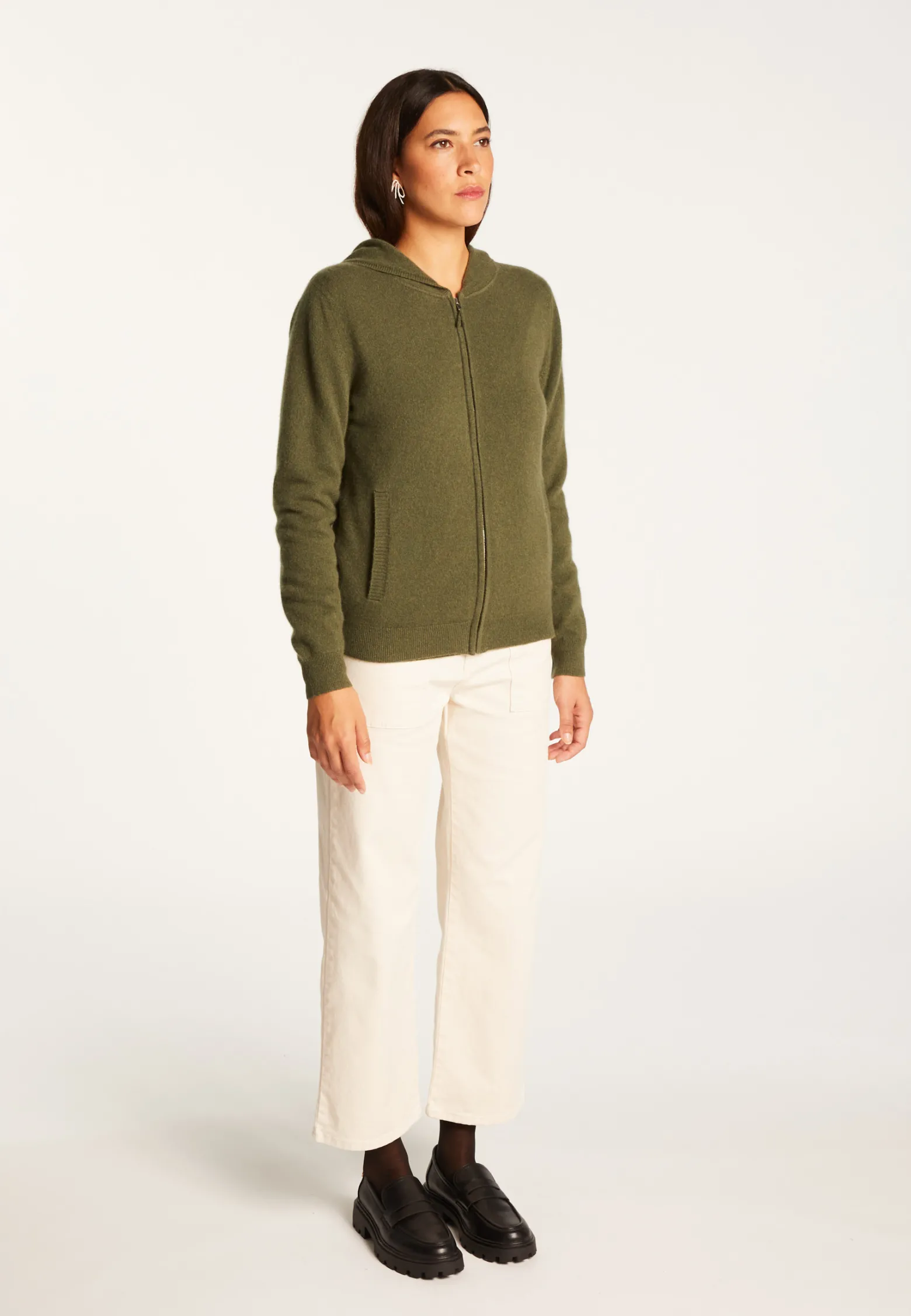 Montagut Cashmere hooded vest - Orus
