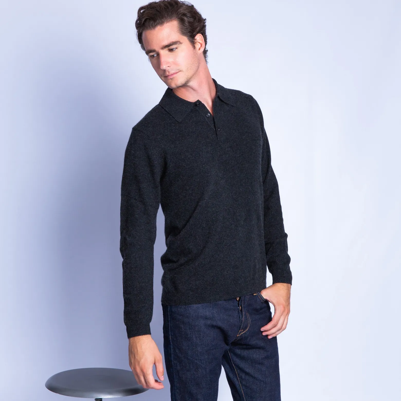 Montagut Cashmere polo - Franklin