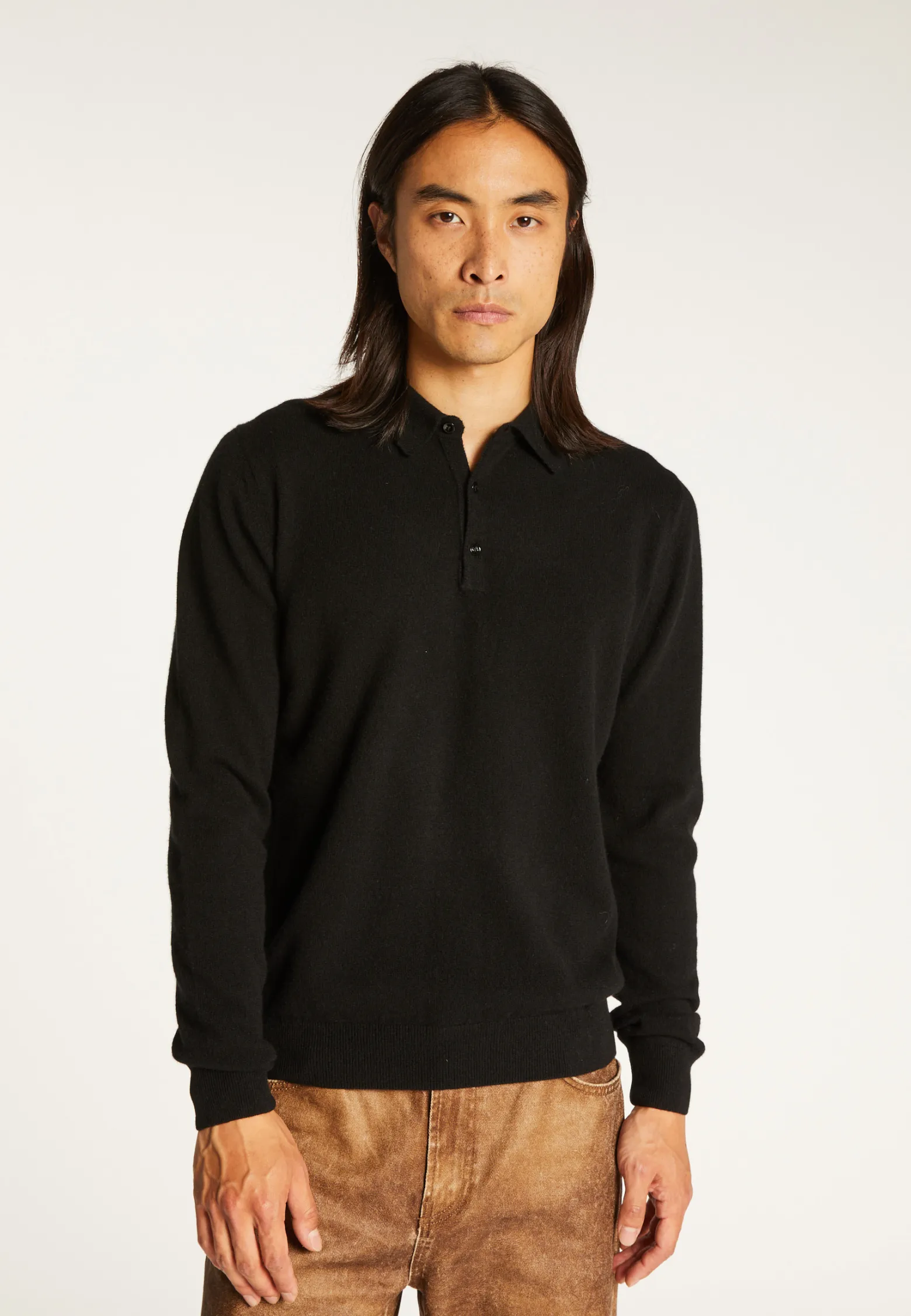 Montagut Cashmere polo neck sweater - Emerson