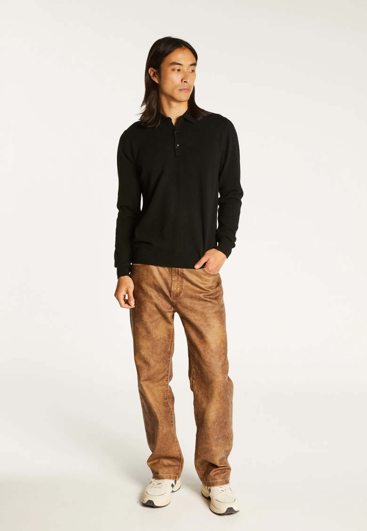 Montagut Cashmere polo neck sweater - Emerson
