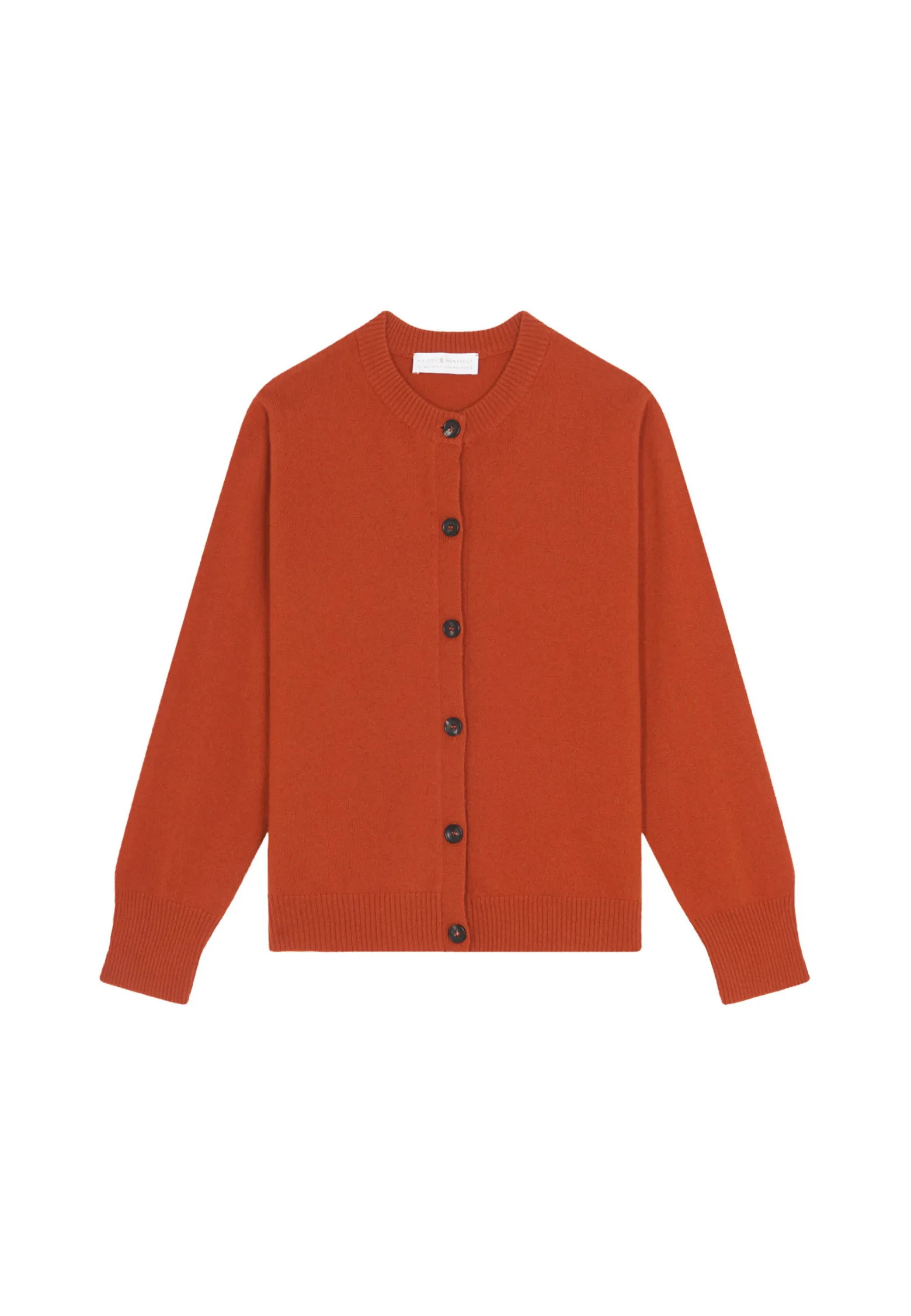 Montagut Cashmere round neck buttoned cardigan - Ari