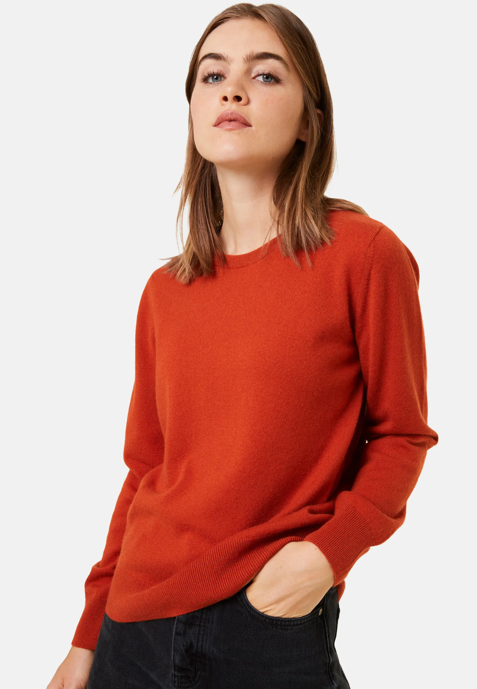Montagut Cashmere round neck sweater - Abeline