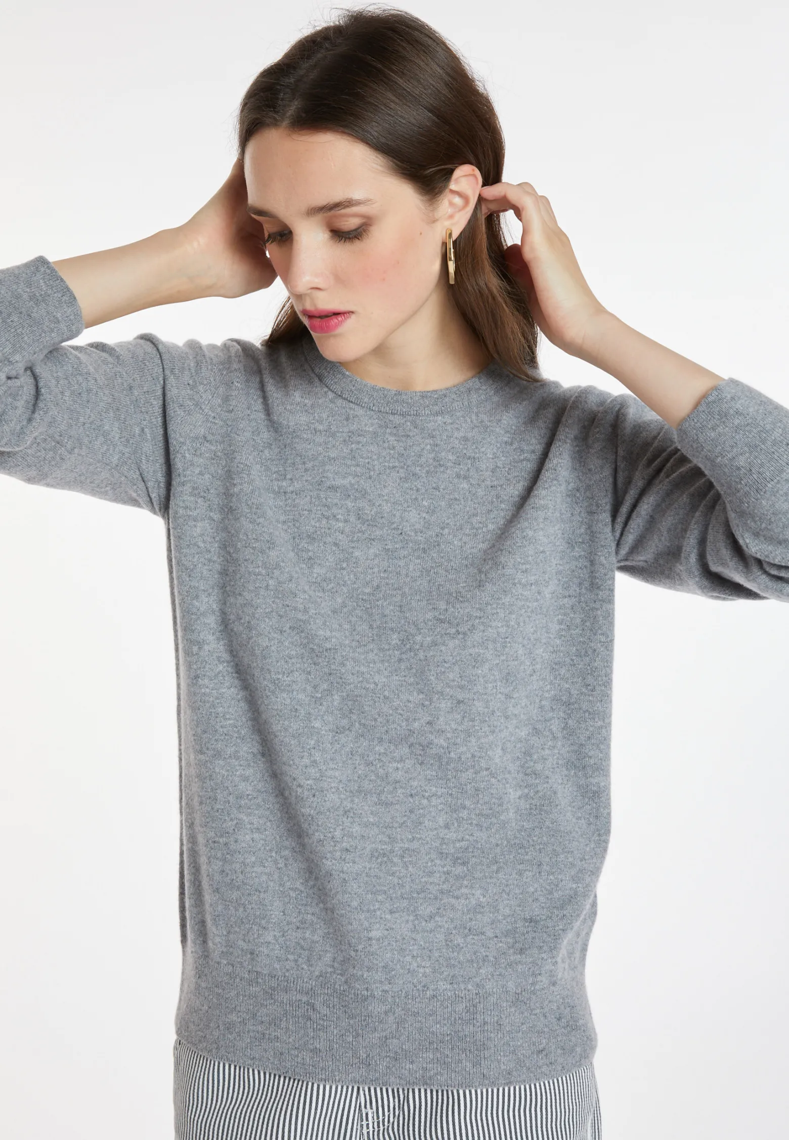 Montagut Cashmere round neck sweater - Abeline