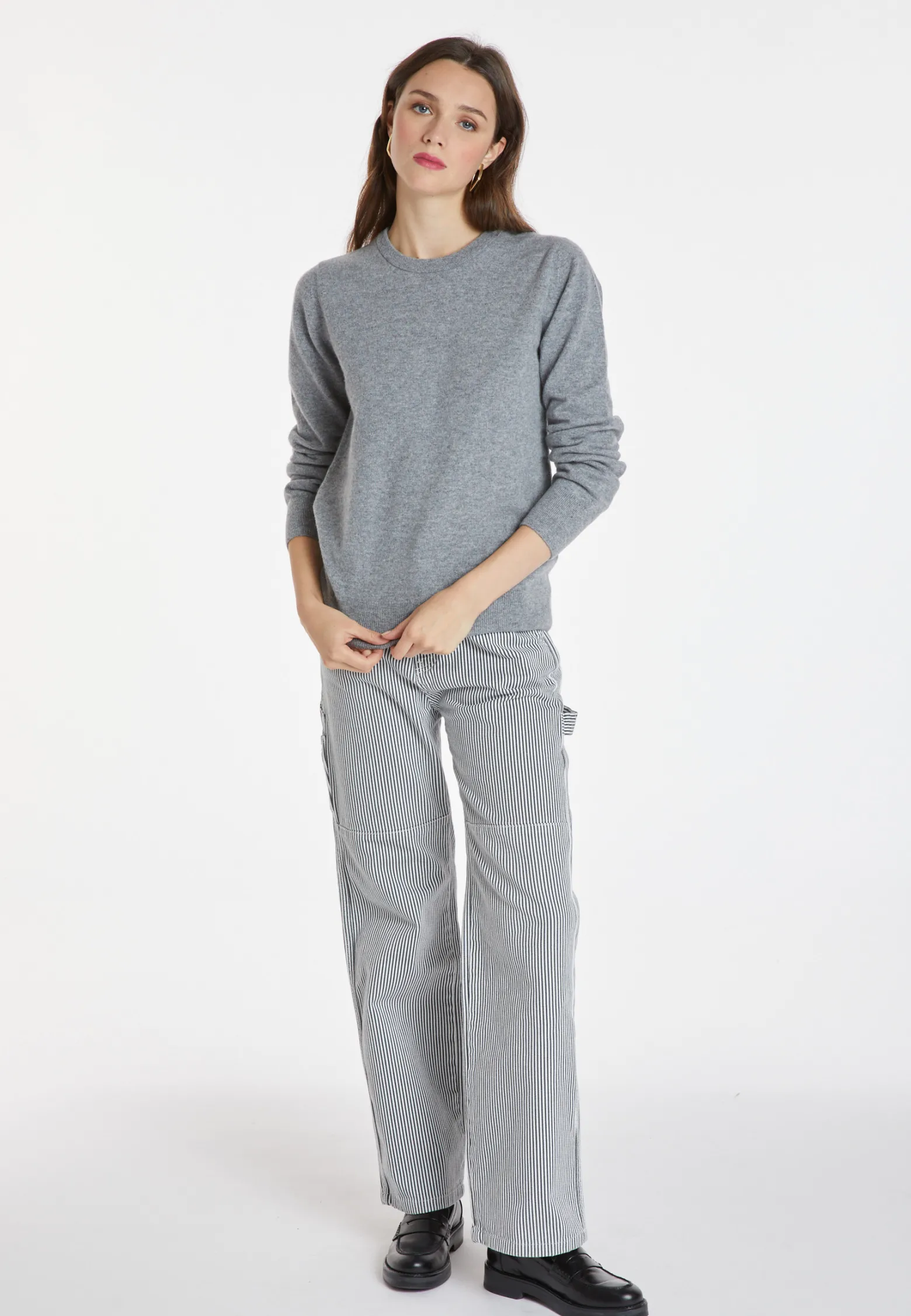 Montagut Cashmere round neck sweater - Abeline