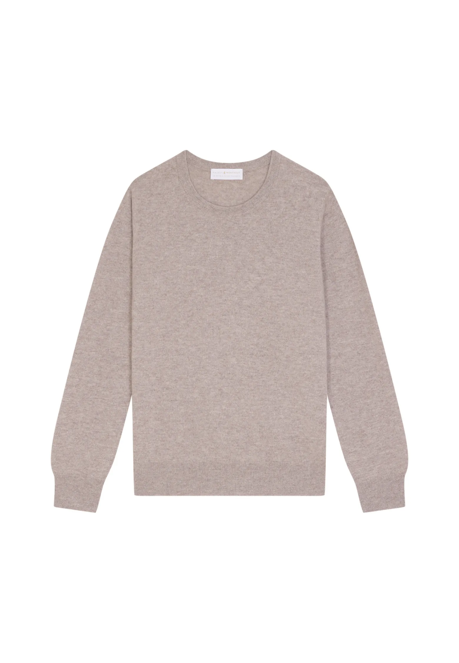 Montagut Cashmere round neck sweater - Abeline