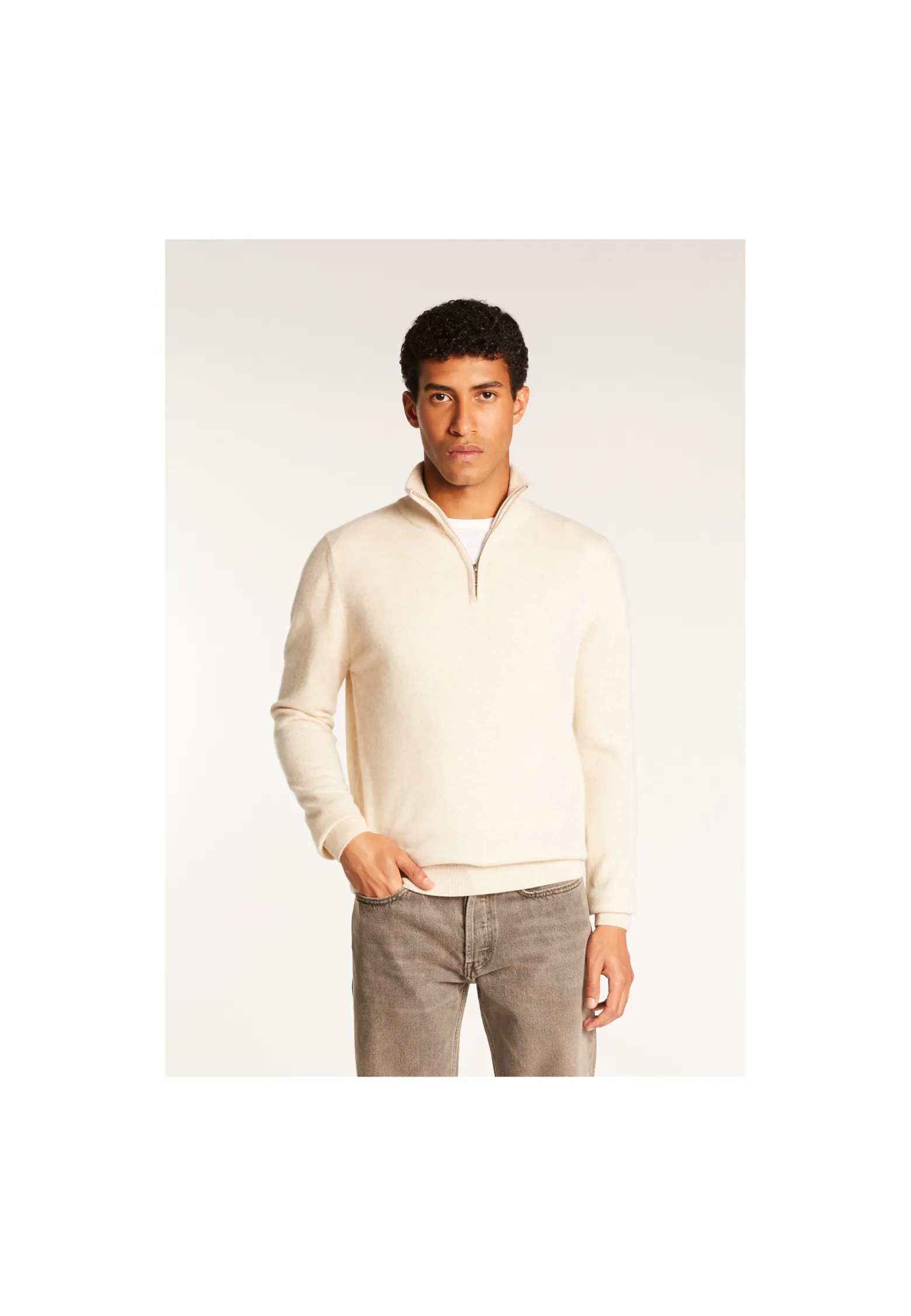 Montagut Cashmere Trucker Sweater - Emile