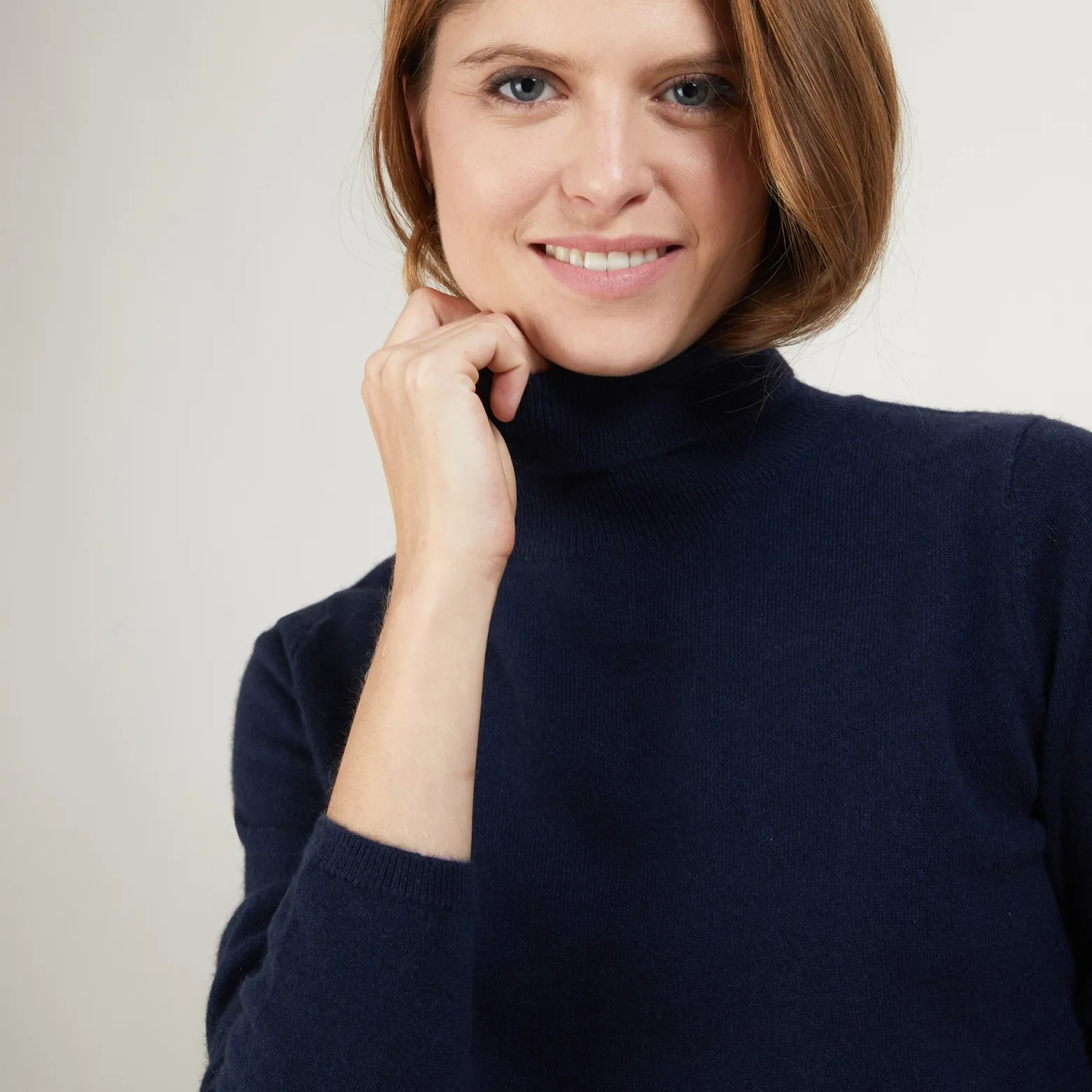 Montagut Cashmere turtleneck sweater - Bauhaus
