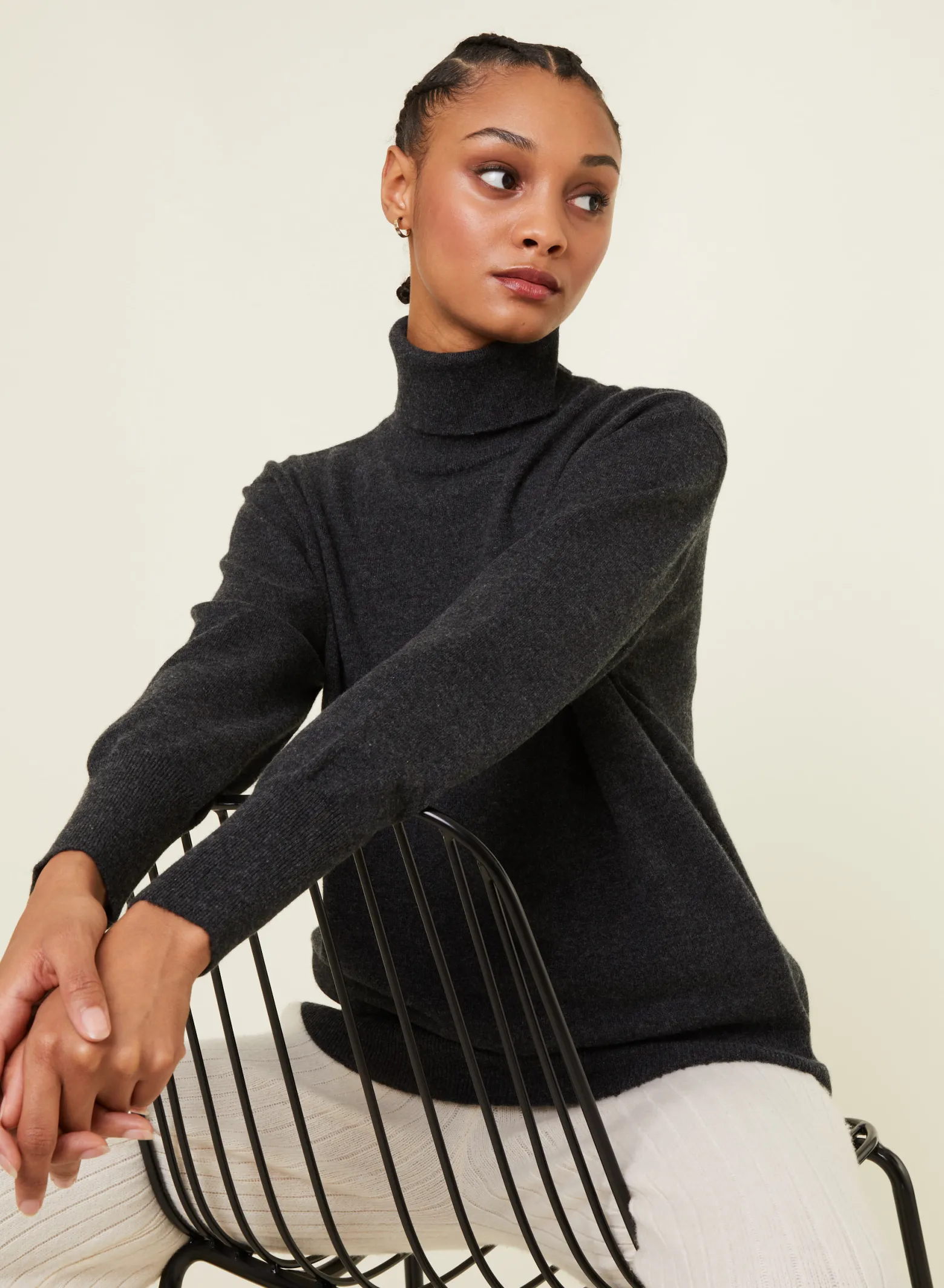 Montagut Cashmere turtleneck sweater - Anabelle