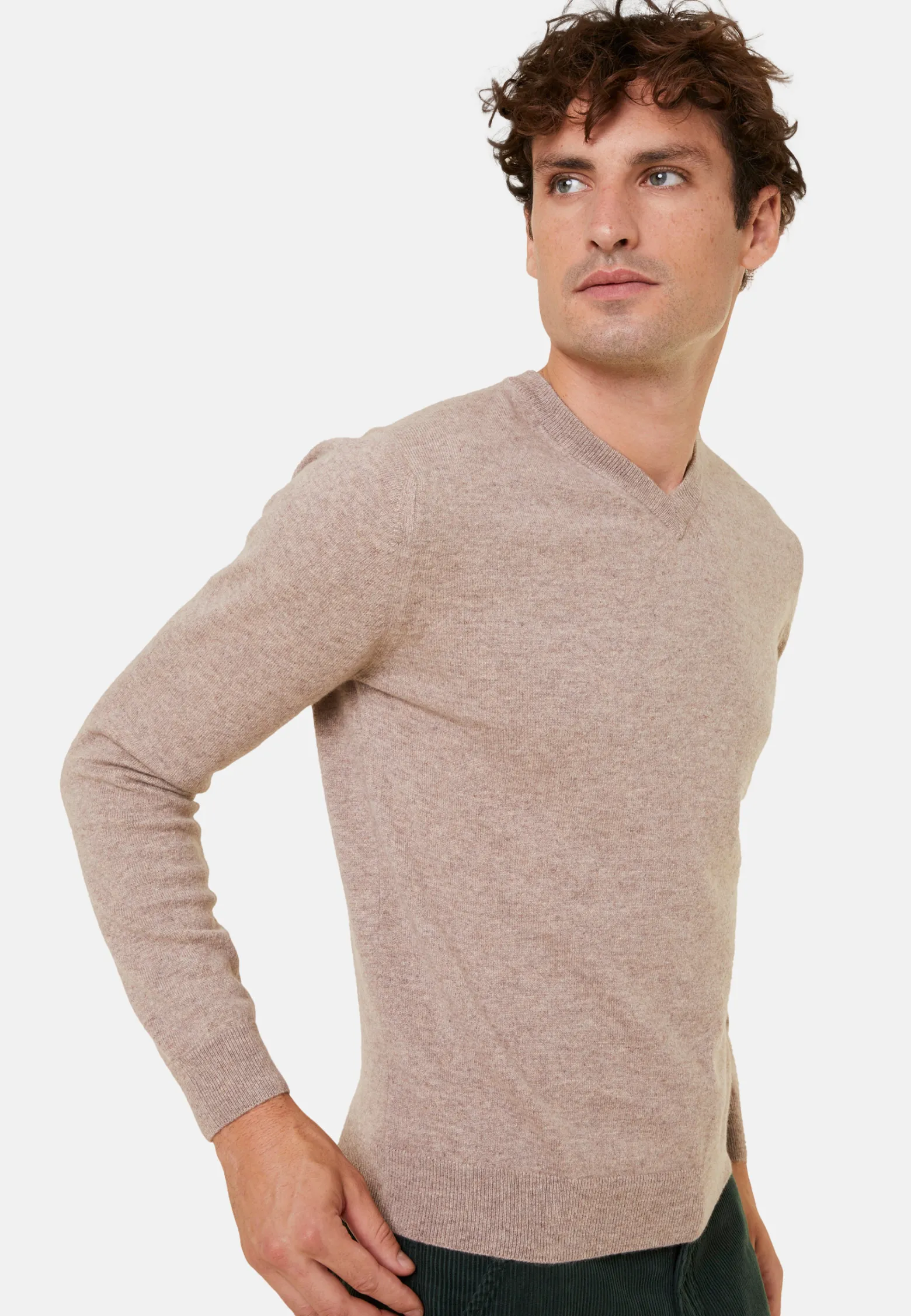 Montagut Cashmere V-neck sweater - Evann