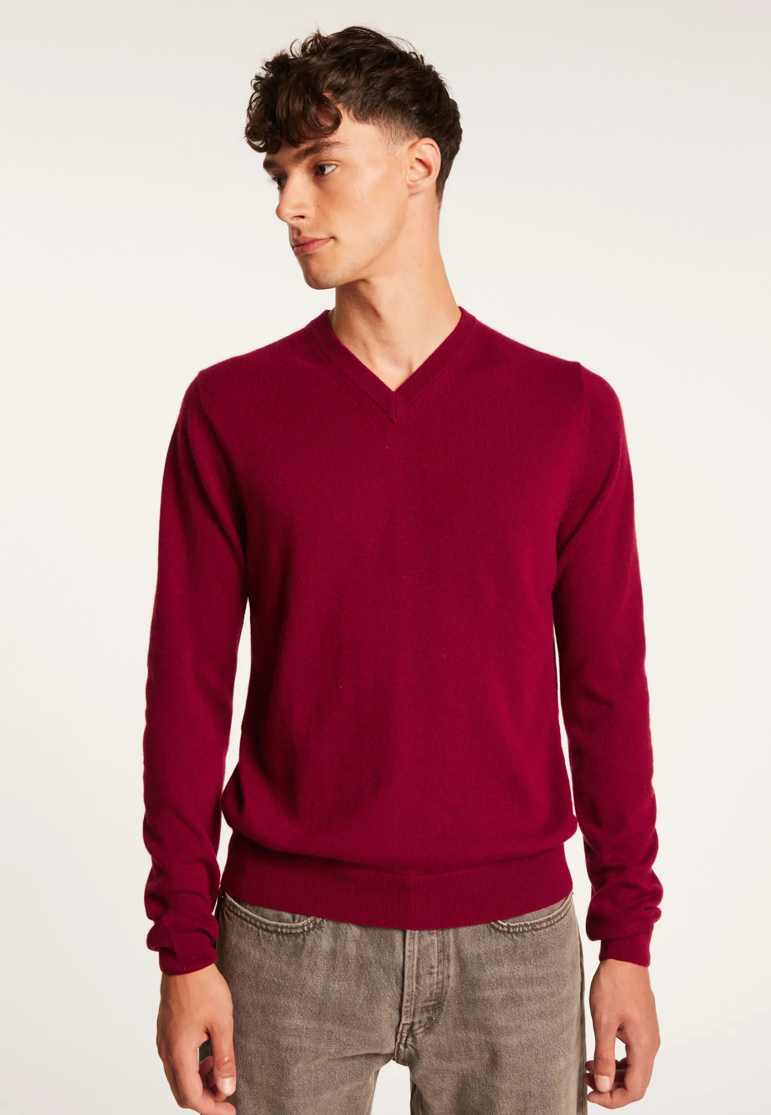 Montagut Cashmere V-neck sweater - Evann