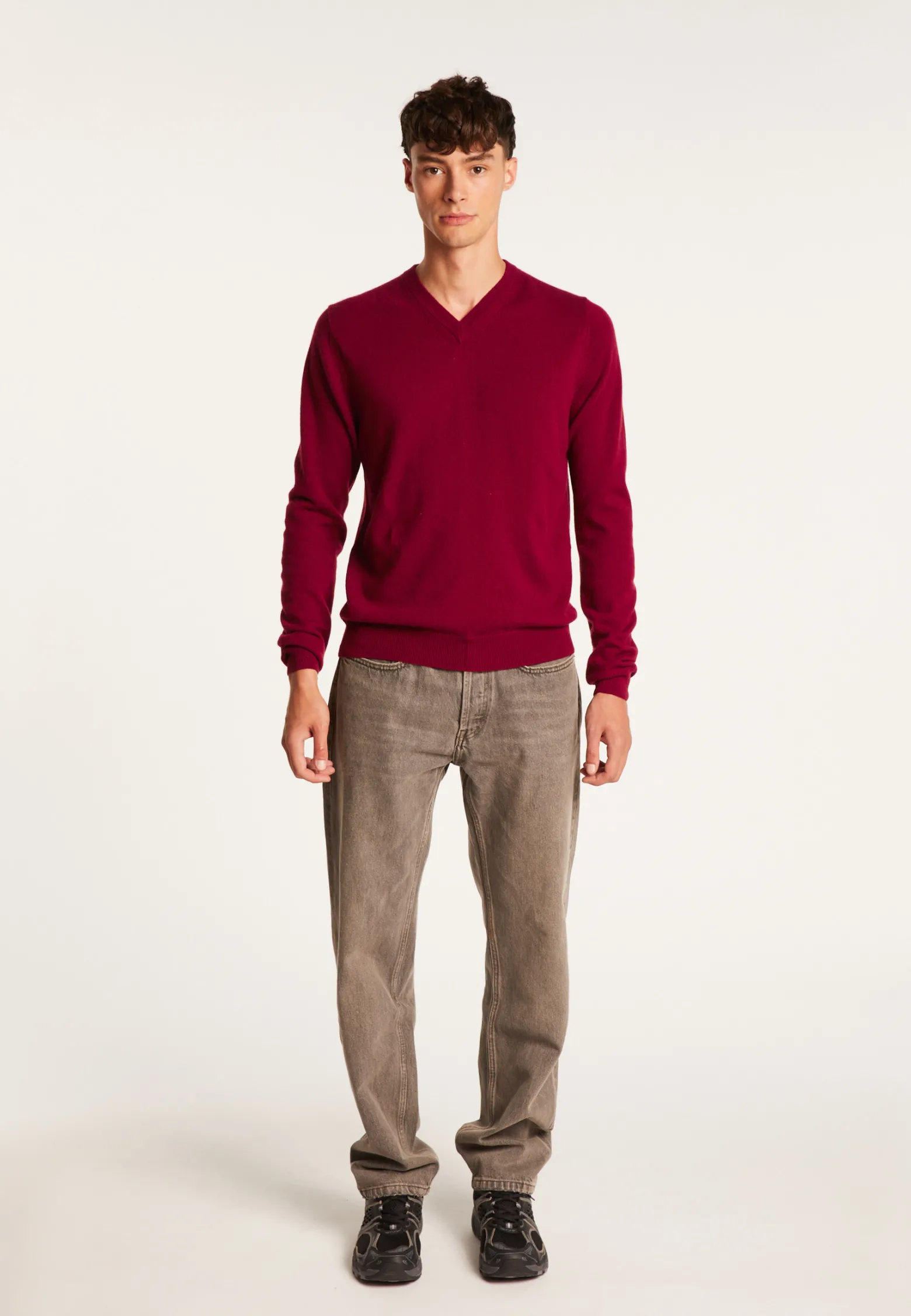 Montagut Cashmere V-neck sweater - Evann