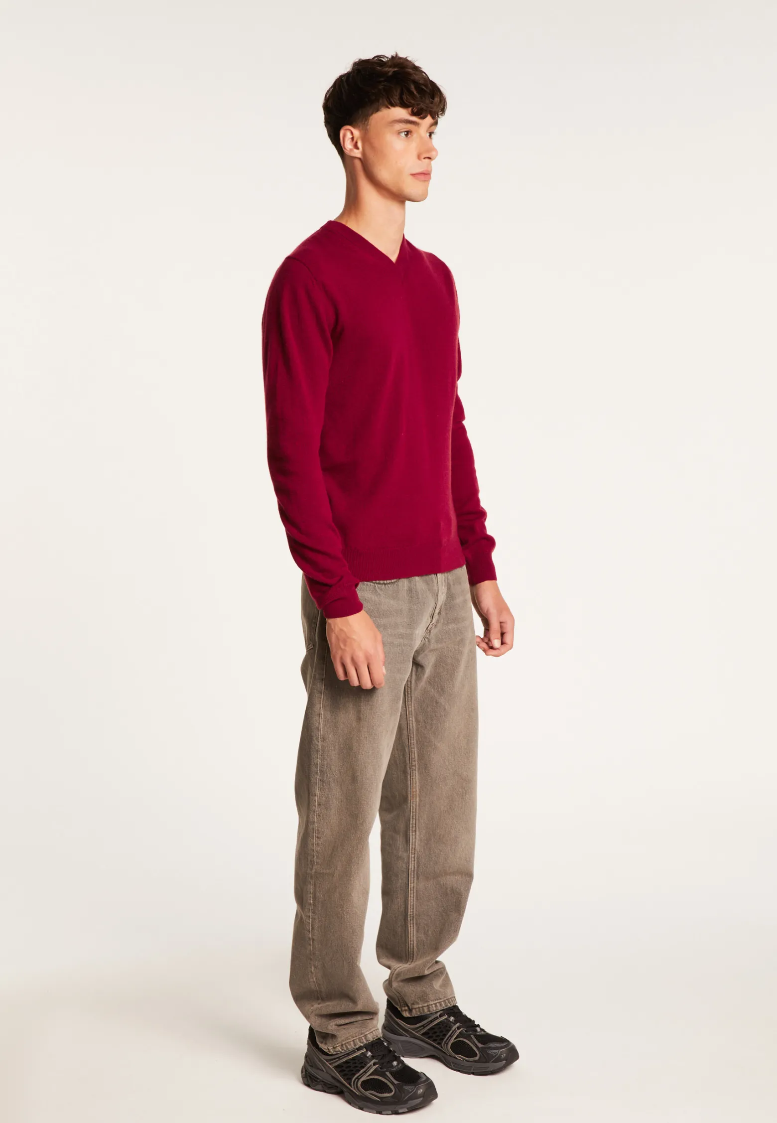 Montagut Cashmere V-neck sweater - Evann
