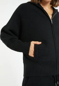 Montagut Cashmere zipped hooded jacket - Gabien