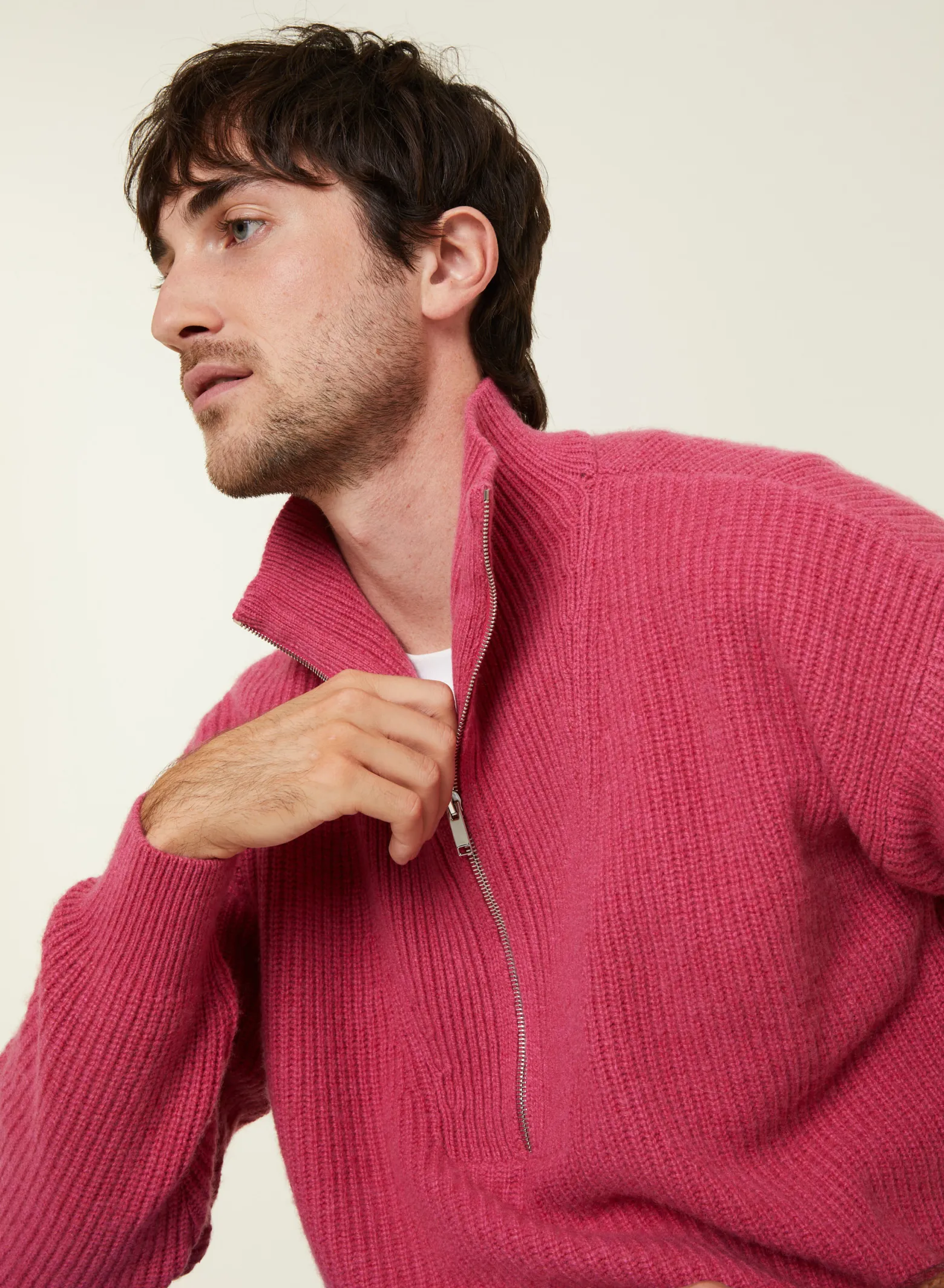 Montagut Cashmere-blend turtleneck sweater - French