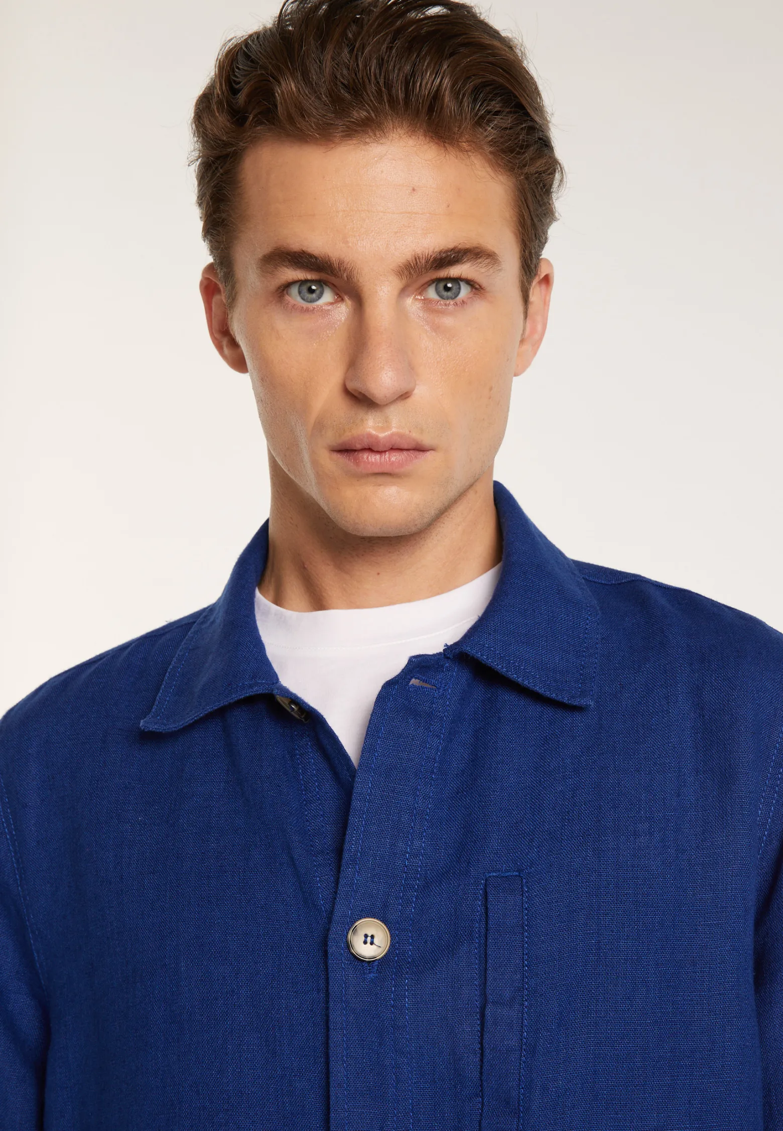 Montagut Casual linen overshirt - Rodrigue