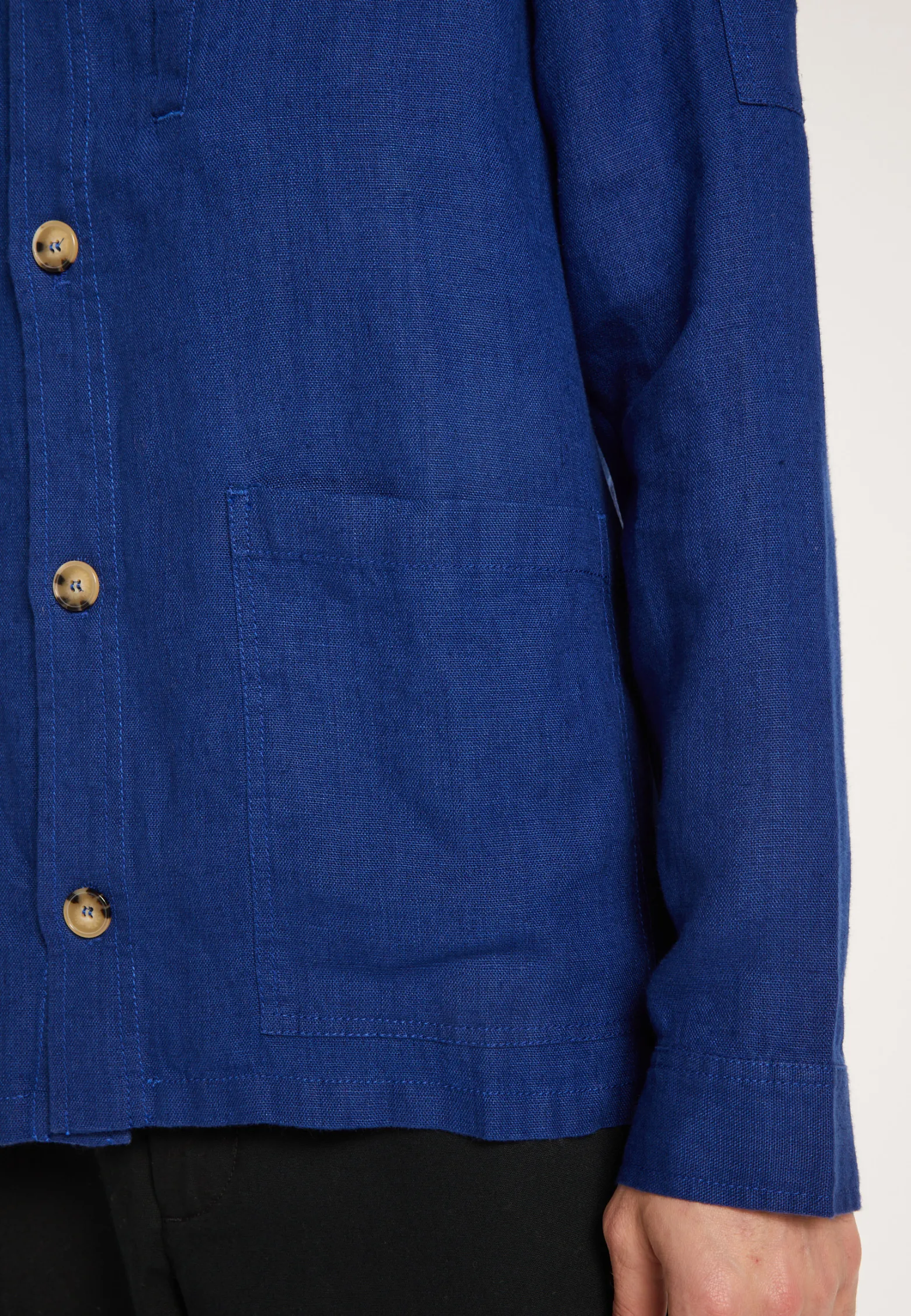 Montagut Casual linen overshirt - Rodrigue