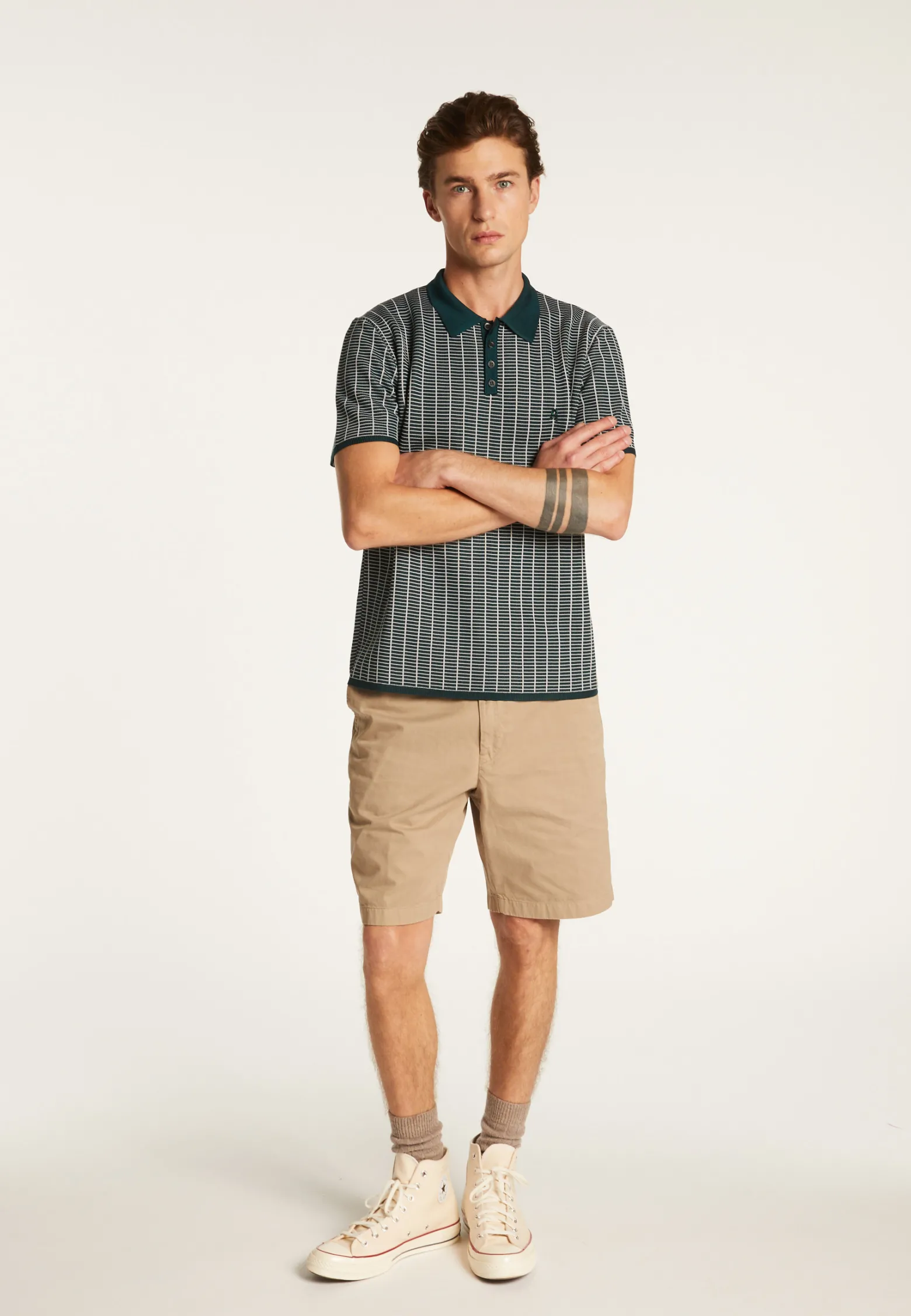 Montagut Check Polo Shirt - Laurent